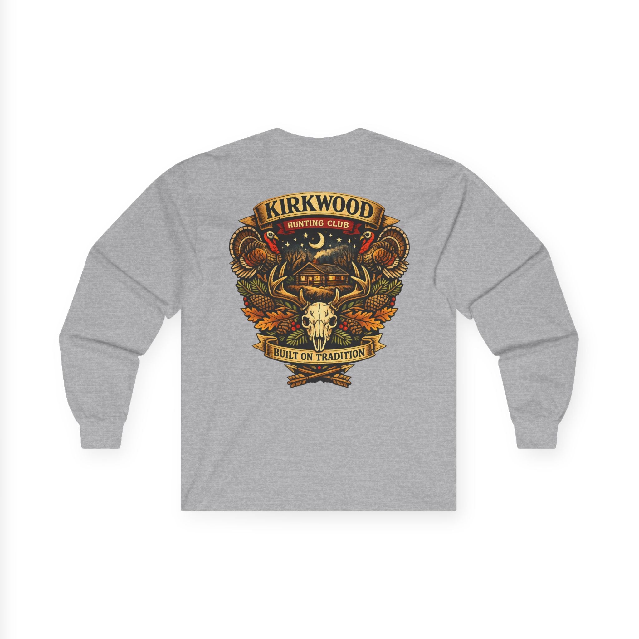 Kirkwood Hunting Club Long Sleeve Tee — ' Built on Tradition'