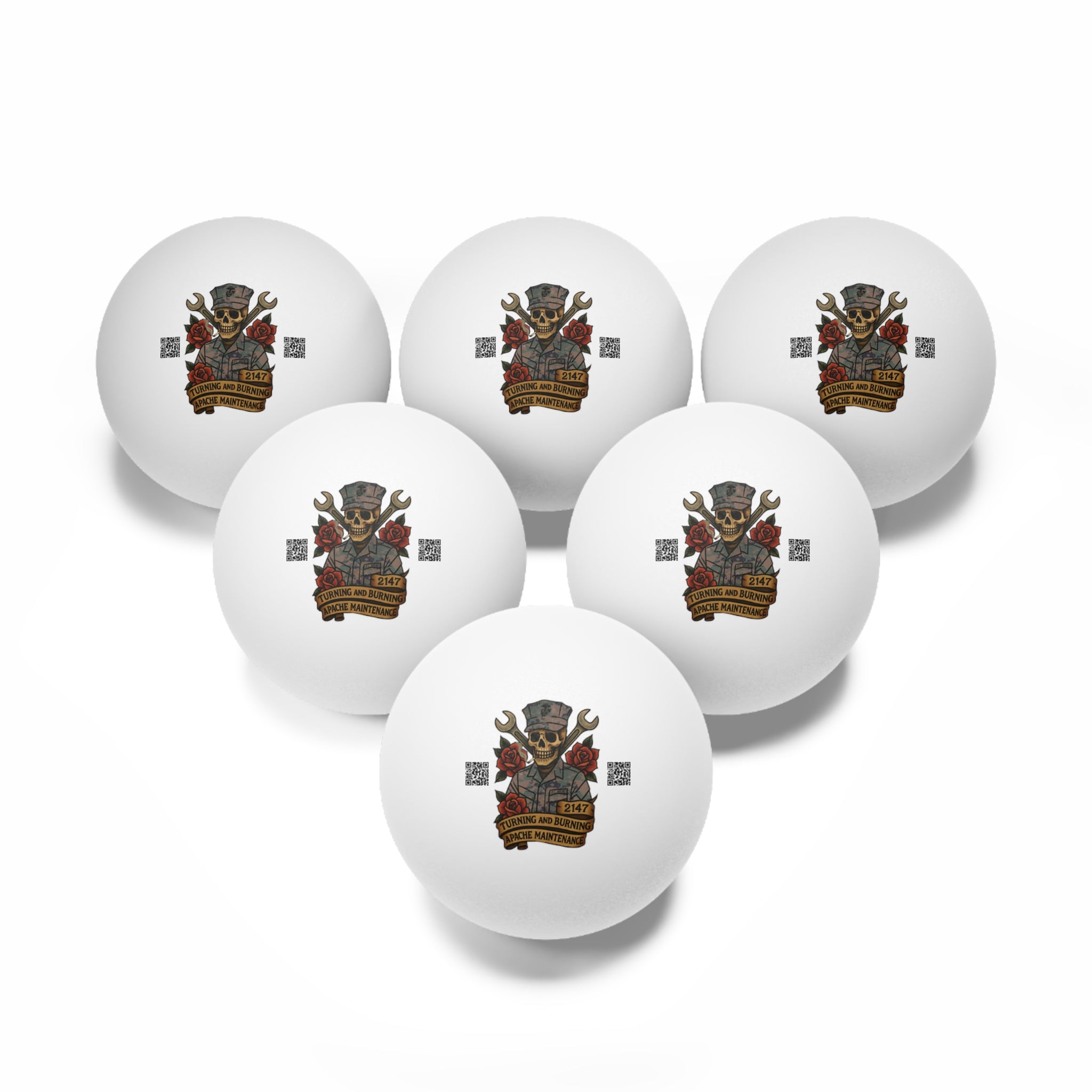 Apache Maintenance Ping Pong Balls