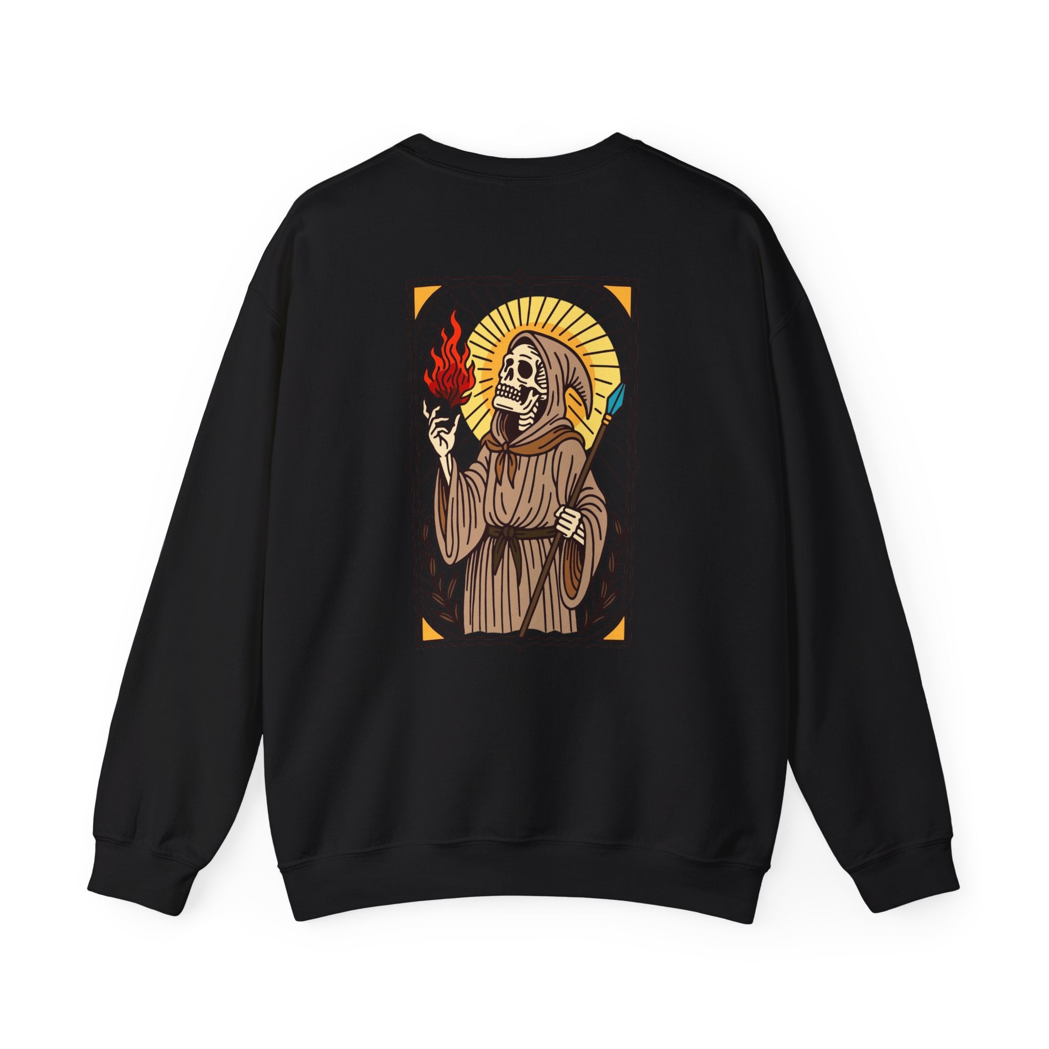 Gothic Illustrative Unisex Sweatshirt - The Wizard