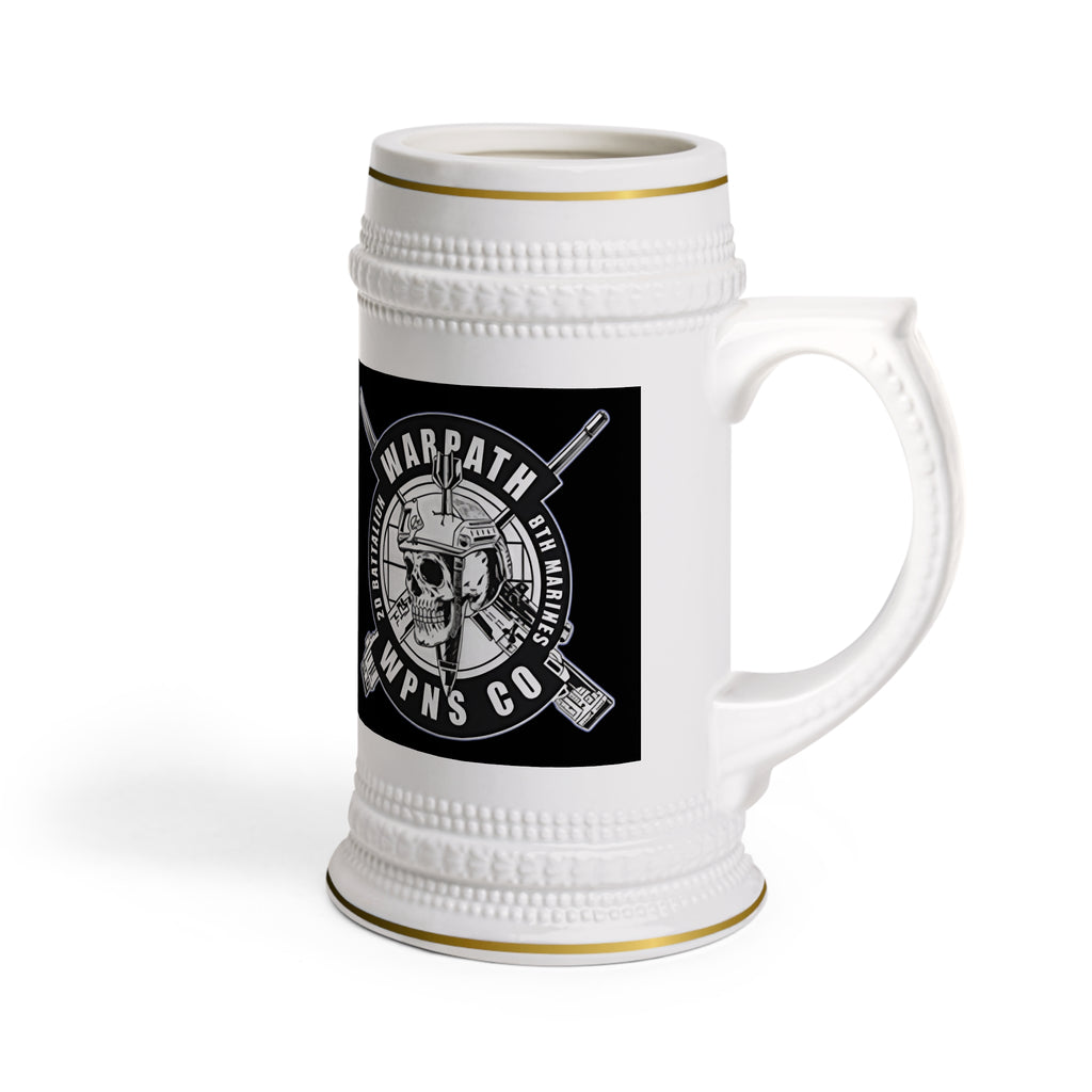 2/8 Warpath Weapons Co. Beer Stein