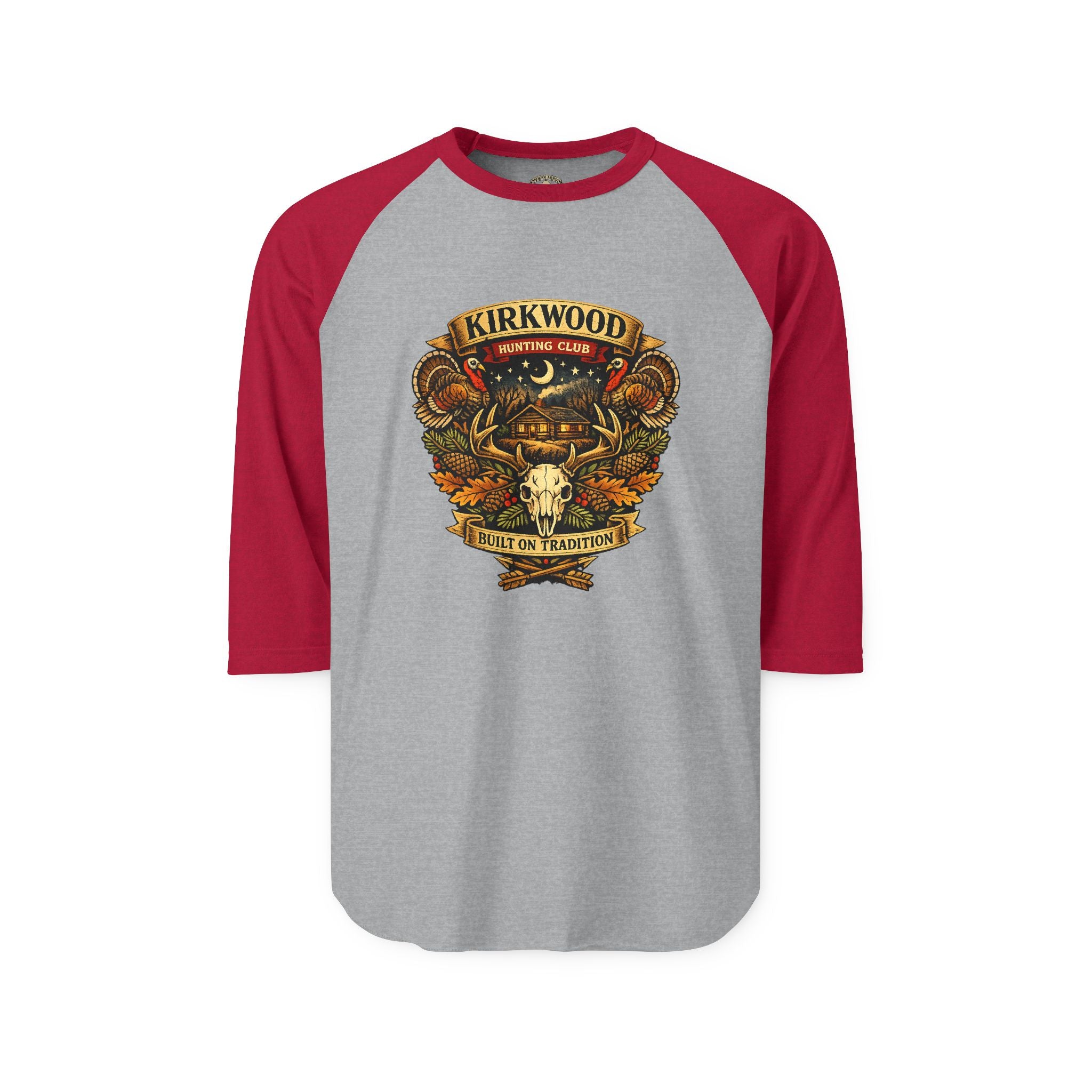 Kirkwood Vintage Skull Raglan Shirt