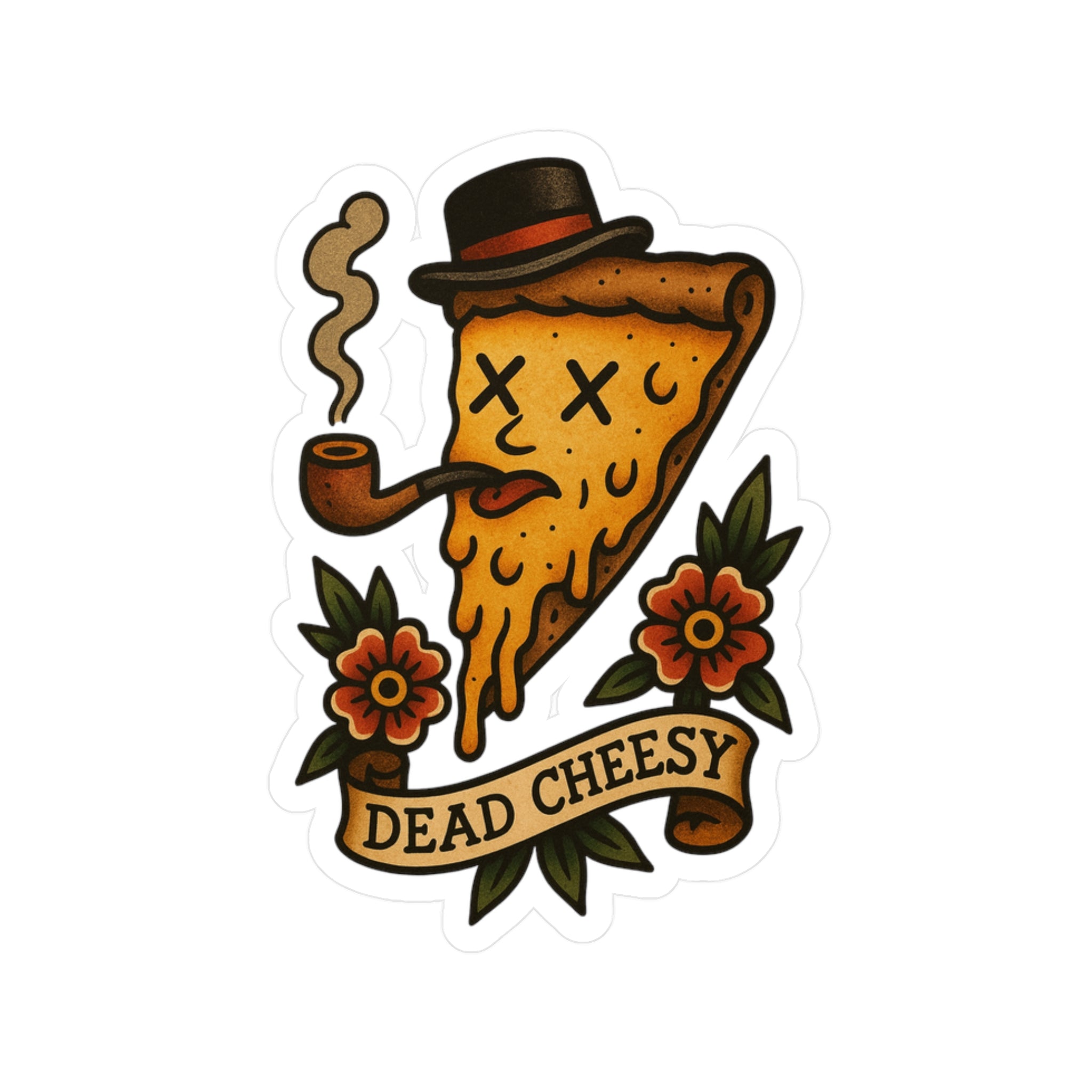 Dead Cheesy Vinyl Decal