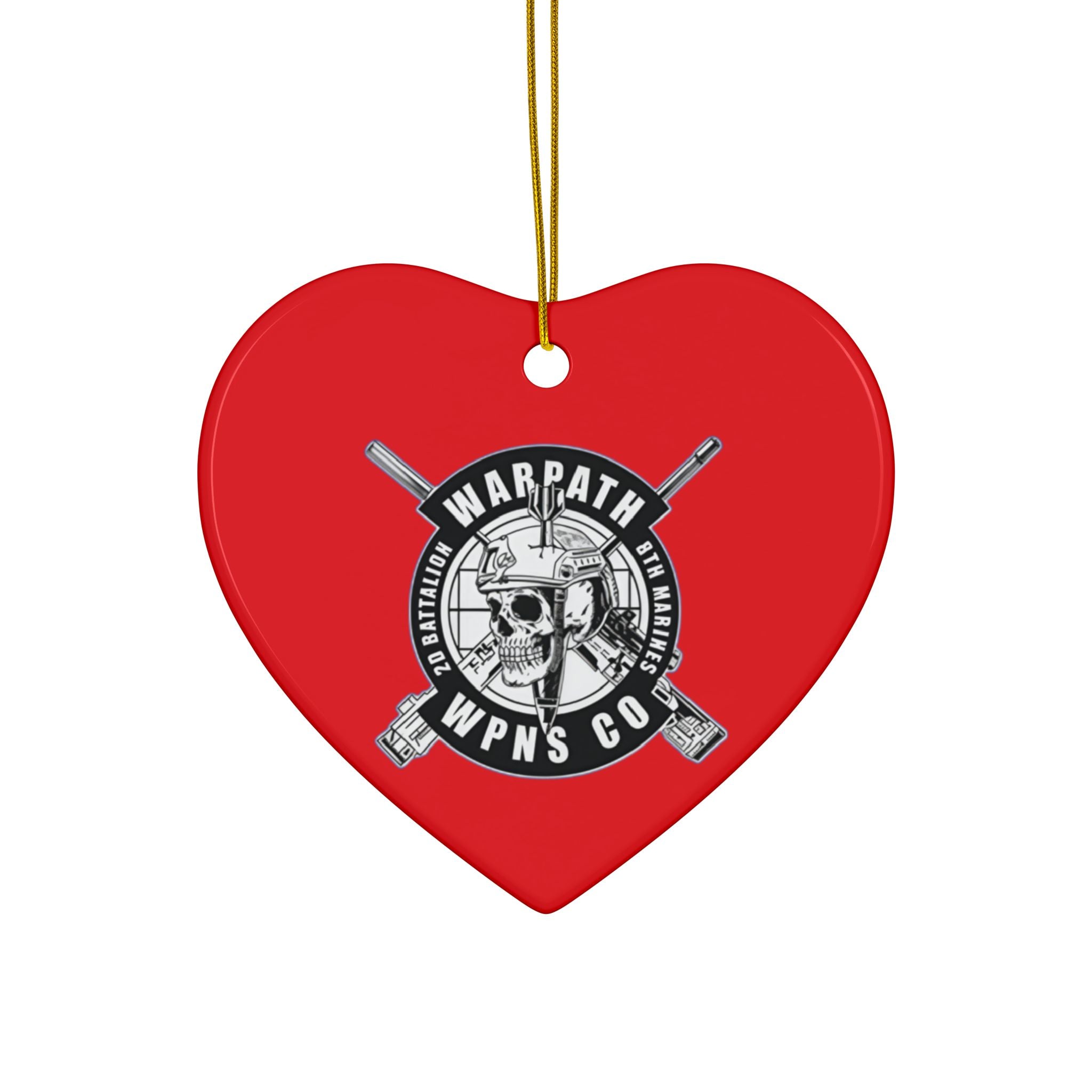 2/8 Warpath Weapons Co. Ceramic Ornament