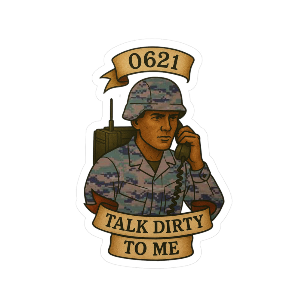 0621 Talk Dirty to Me Vinyl Decal