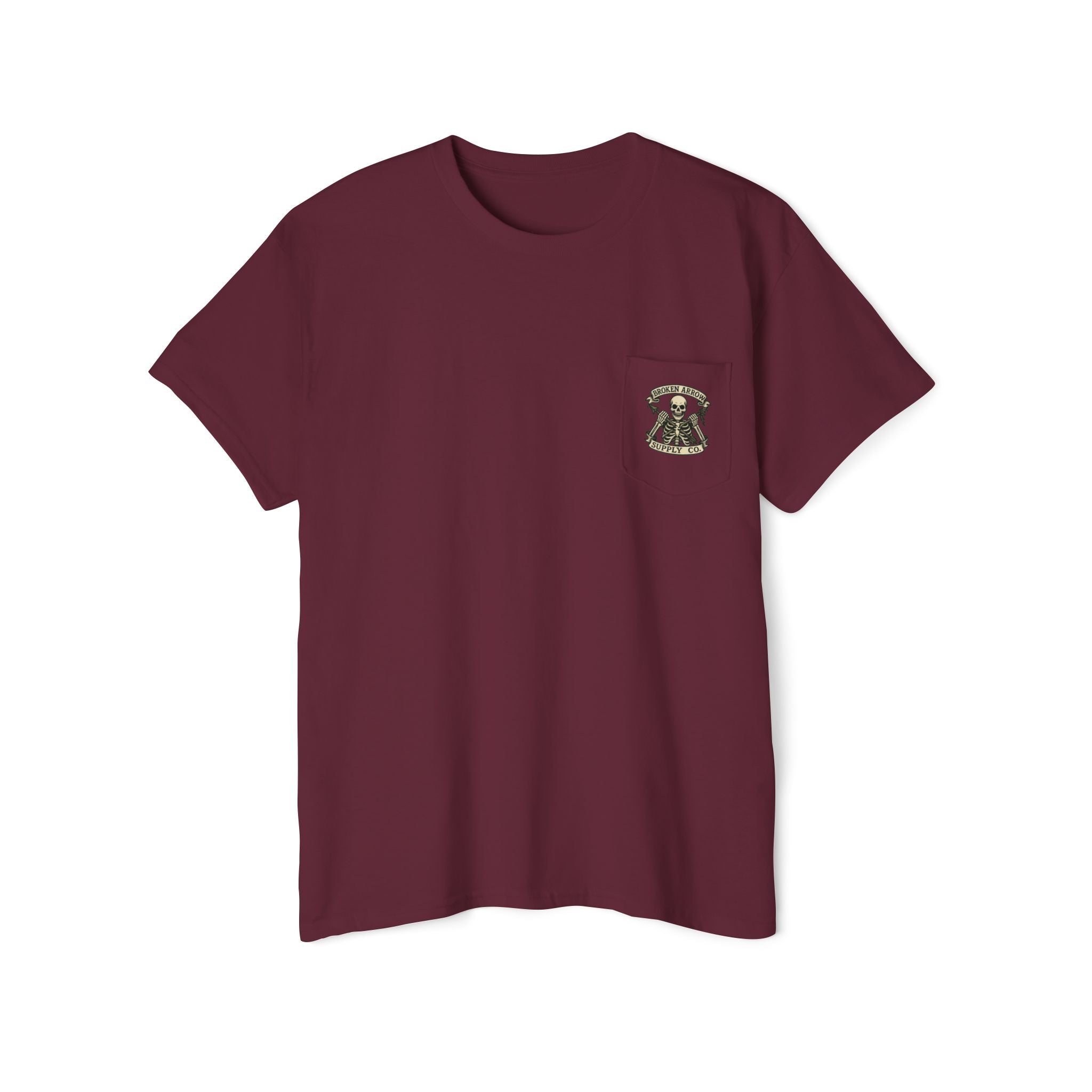 Kirkwood Hunting Club Pocket T‑Shirt — 'Built on Tradition' Graphic