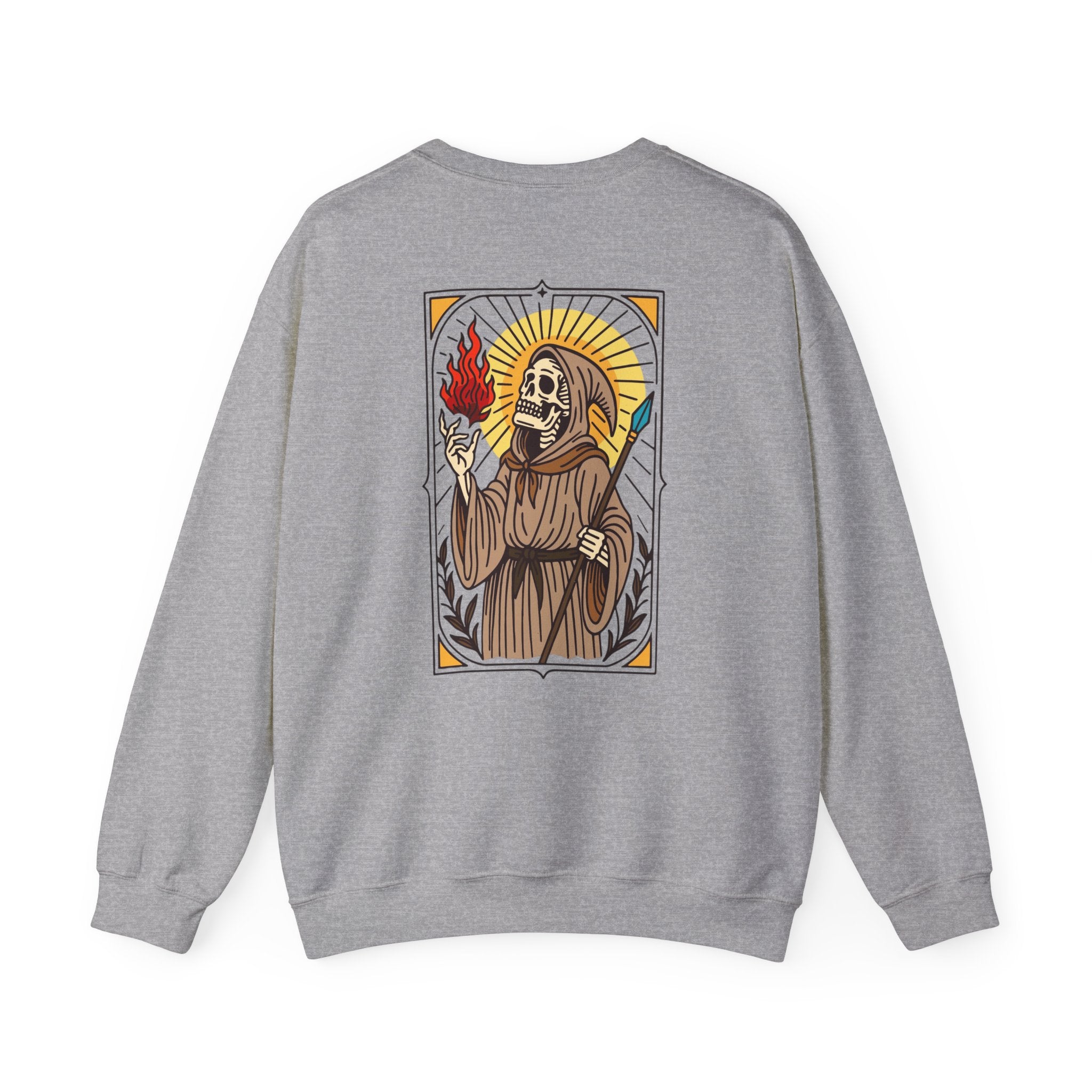 Gothic Illustrative Unisex Sweatshirt - The Wizard