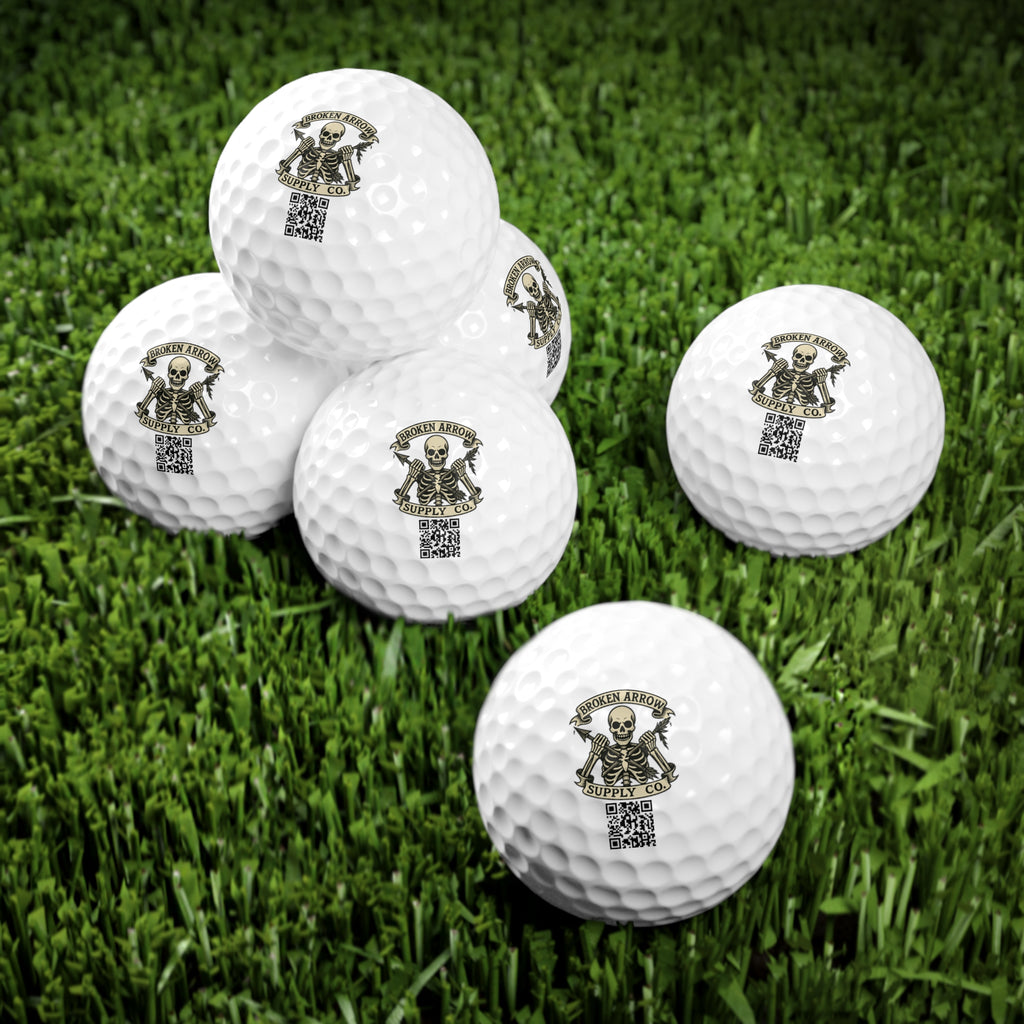 Promotional Golf Balls, 6pcs