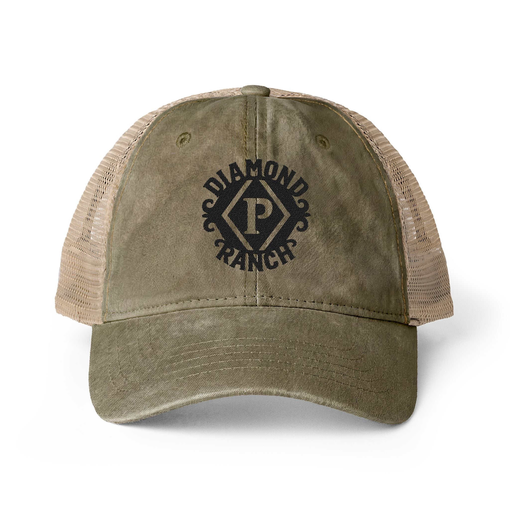 Diamond P Ranch Women's Washed Mesh-Back Cap