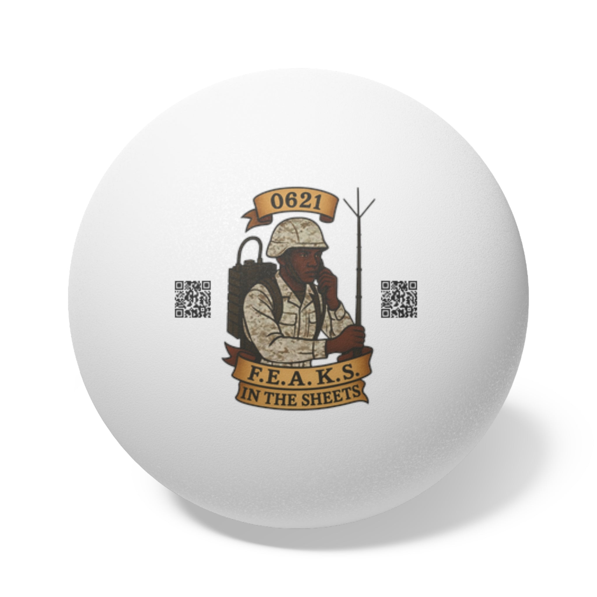 0621 FEAKS in the Sheets Ping Pong Balls (6-Pack)