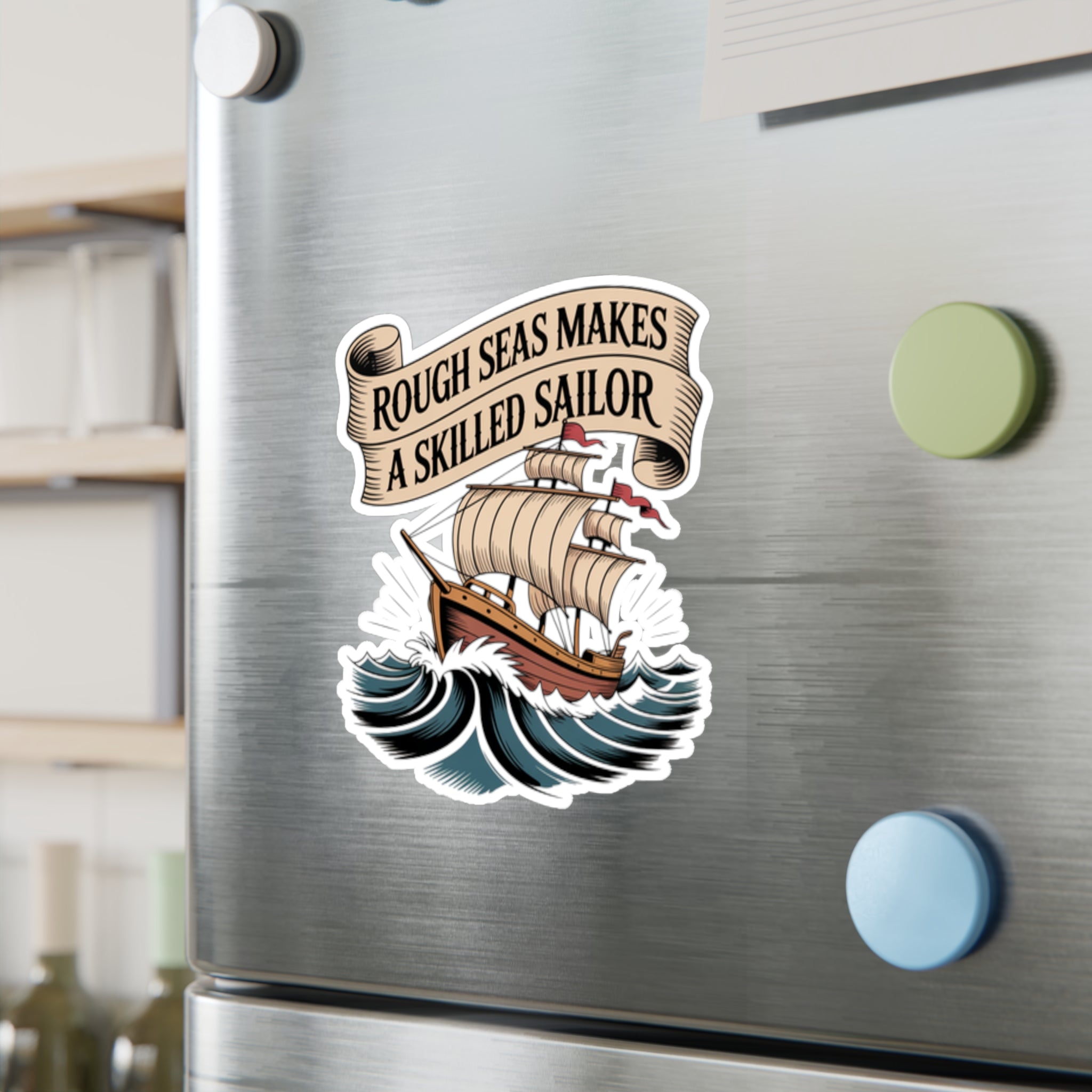 Rough Seas Vinyl Decal