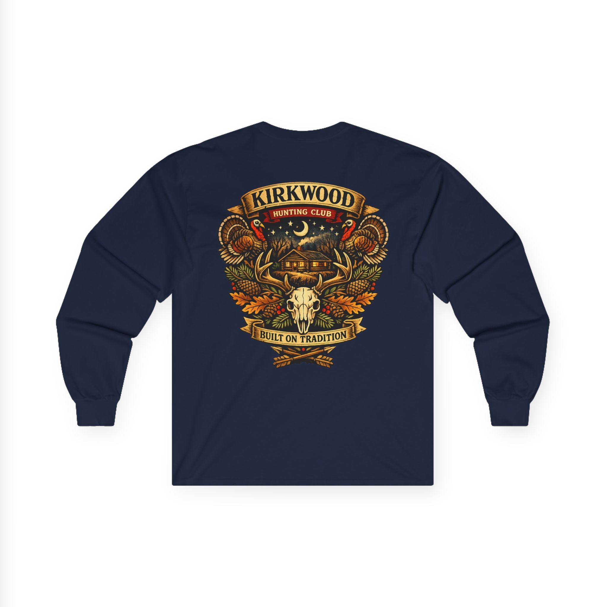 Kirkwood Hunting Club Long Sleeve Tee — ' Built on Tradition'