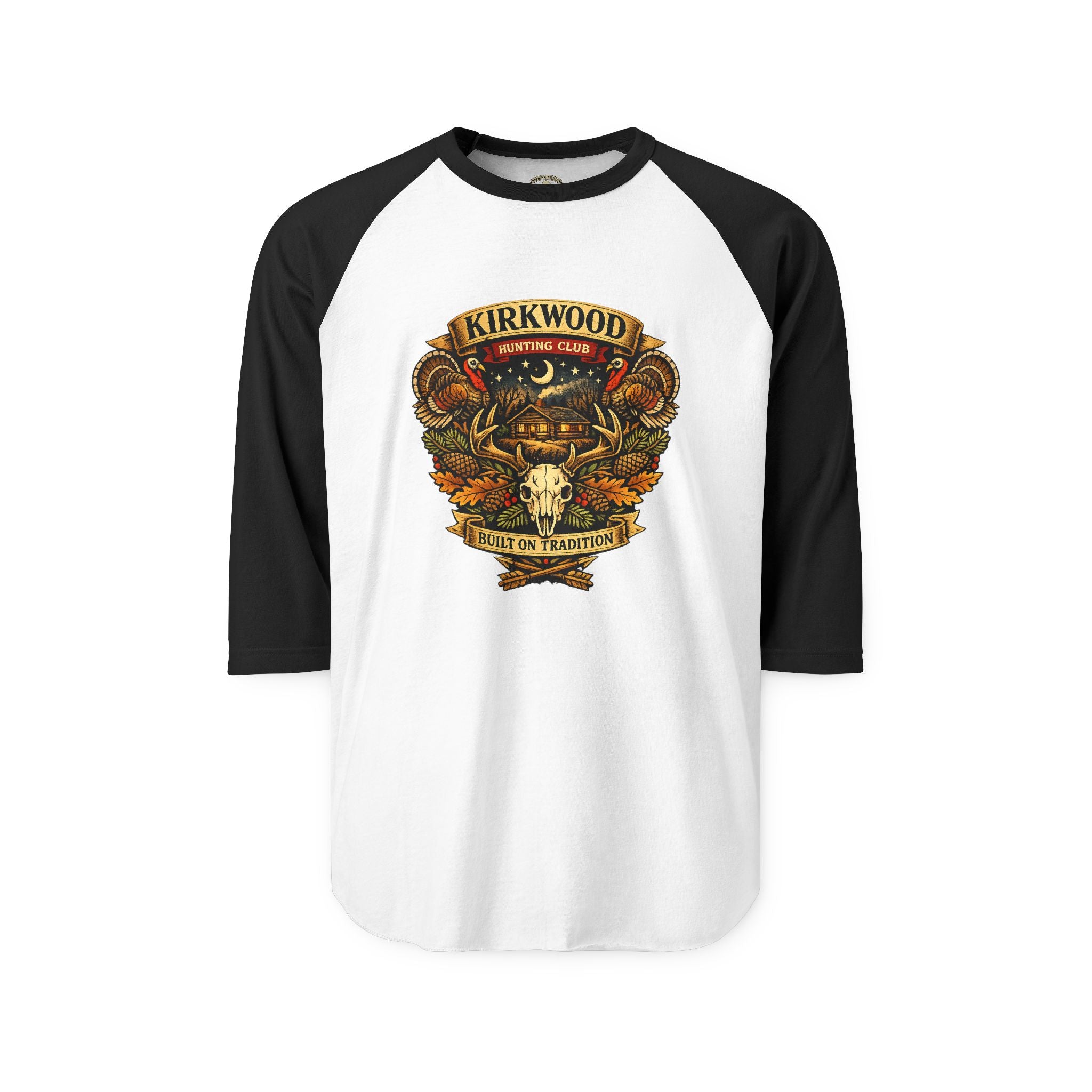 Kirkwood Vintage Skull Raglan Shirt