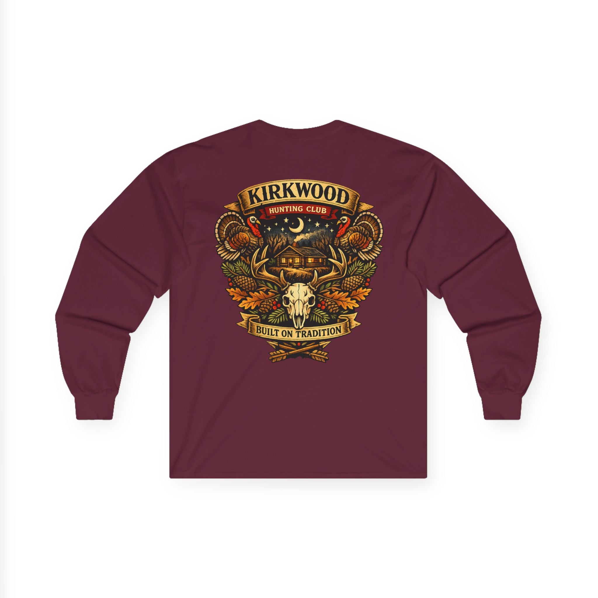 Kirkwood Hunting Club Long Sleeve Tee — ' Built on Tradition'