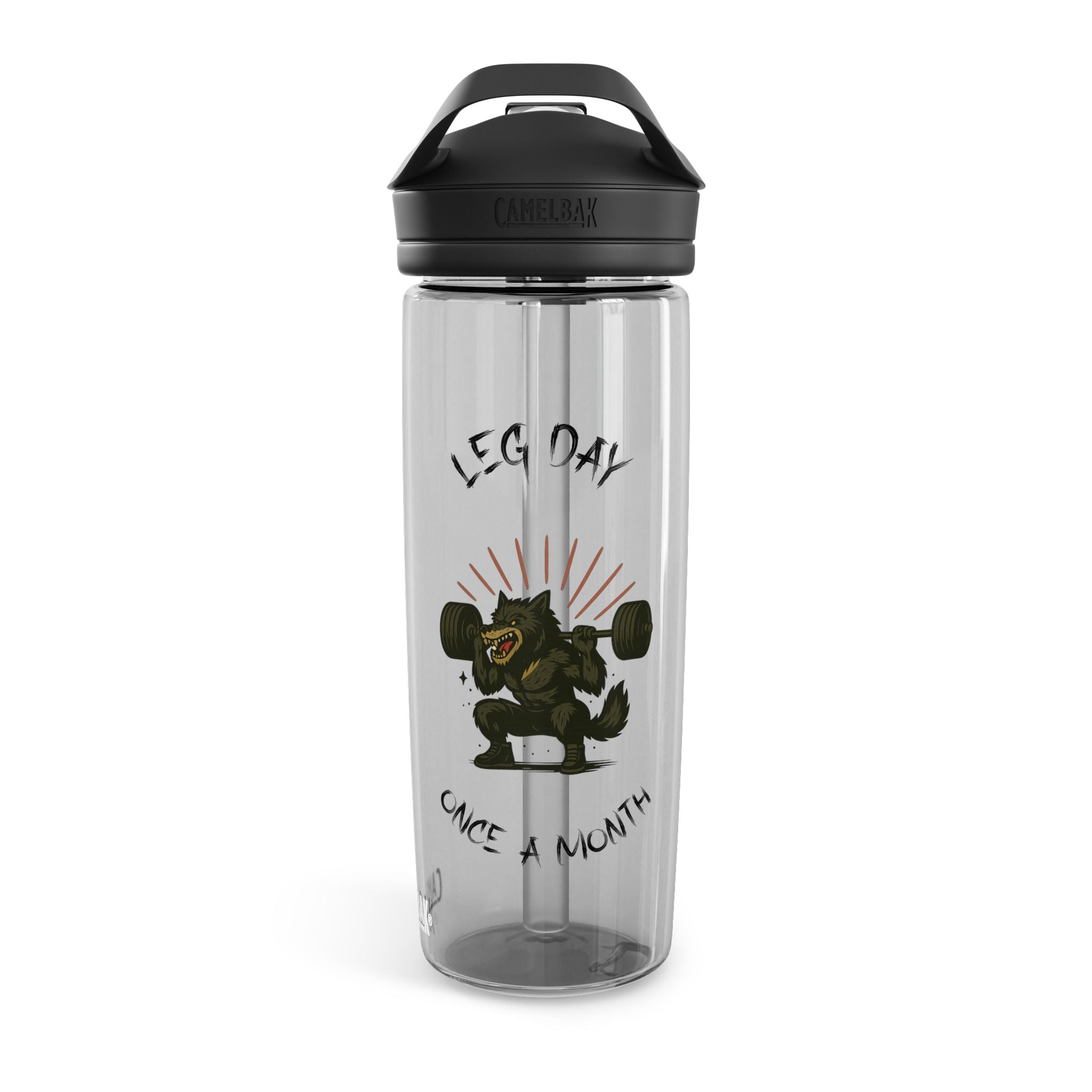 Leg Day Motivational Water Bottle - 20oz/25oz CamelBak Eddy®
