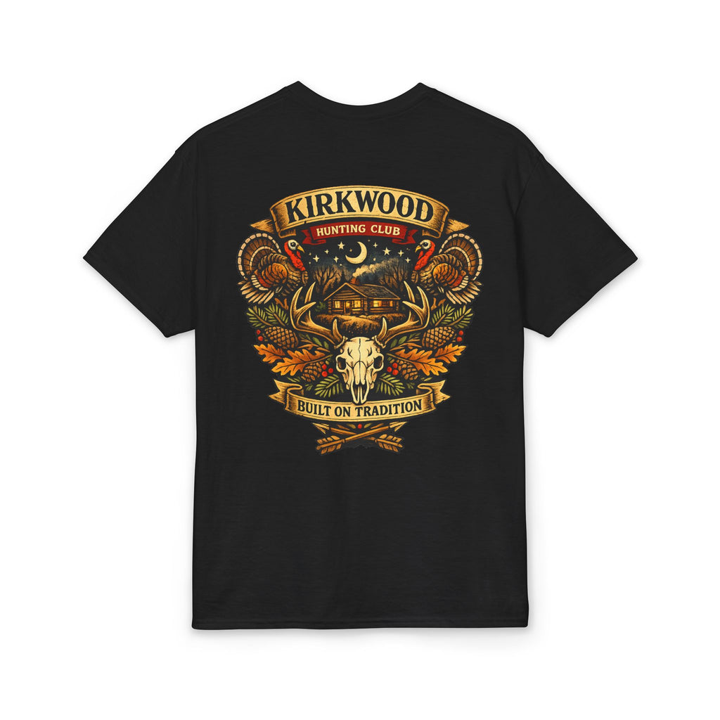 Kirkwood Hunting Club Dryfit — 'Built on Tradition' Graphic