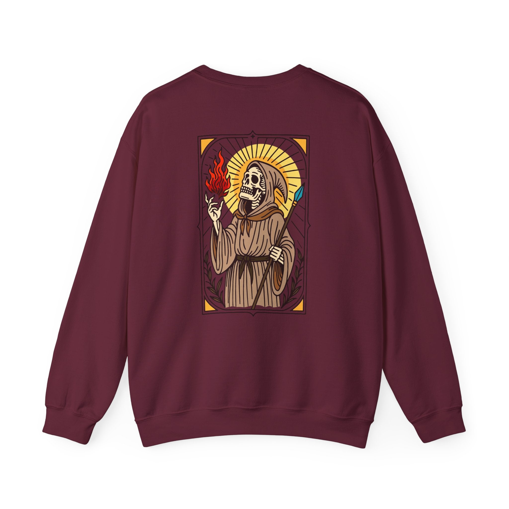 Gothic Illustrative Unisex Sweatshirt - The Wizard