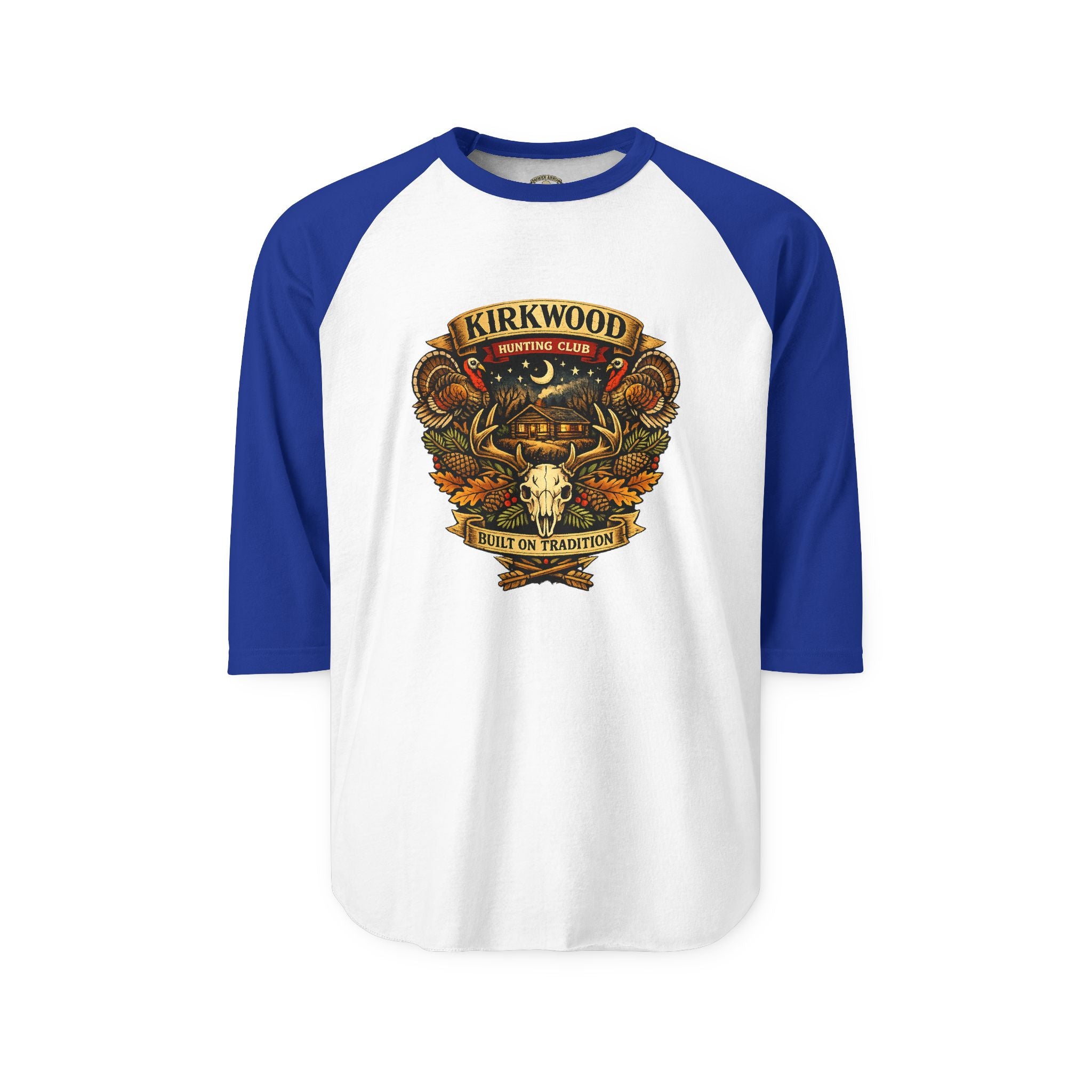 Kirkwood Vintage Skull Raglan Shirt