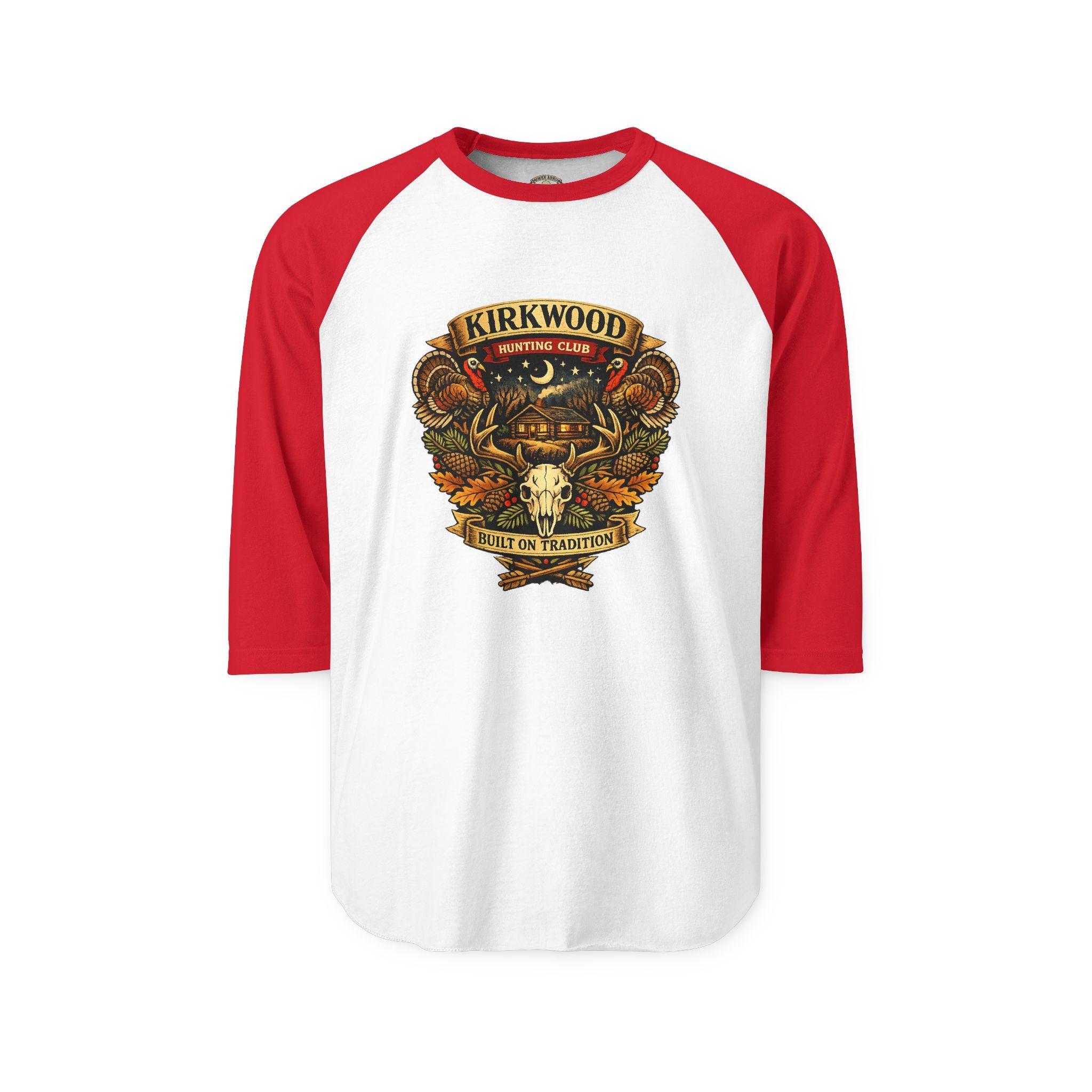 Kirkwood Vintage Skull Raglan Shirt