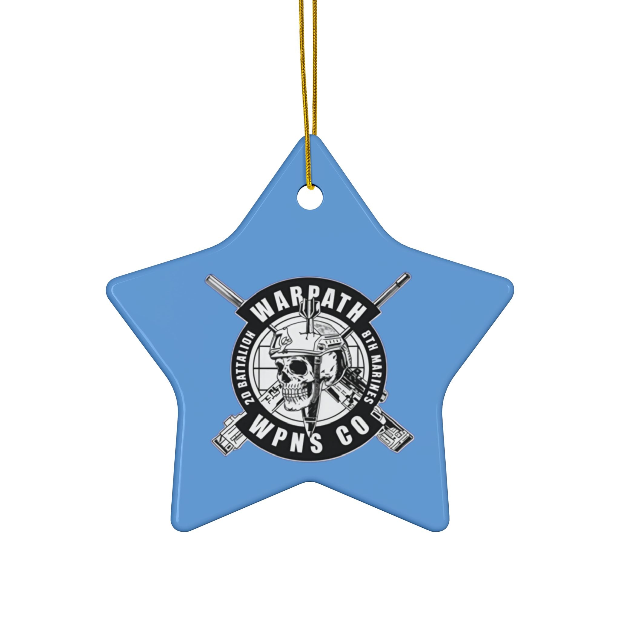 2/8 Warpath Weapons Co. Ceramic Ornament