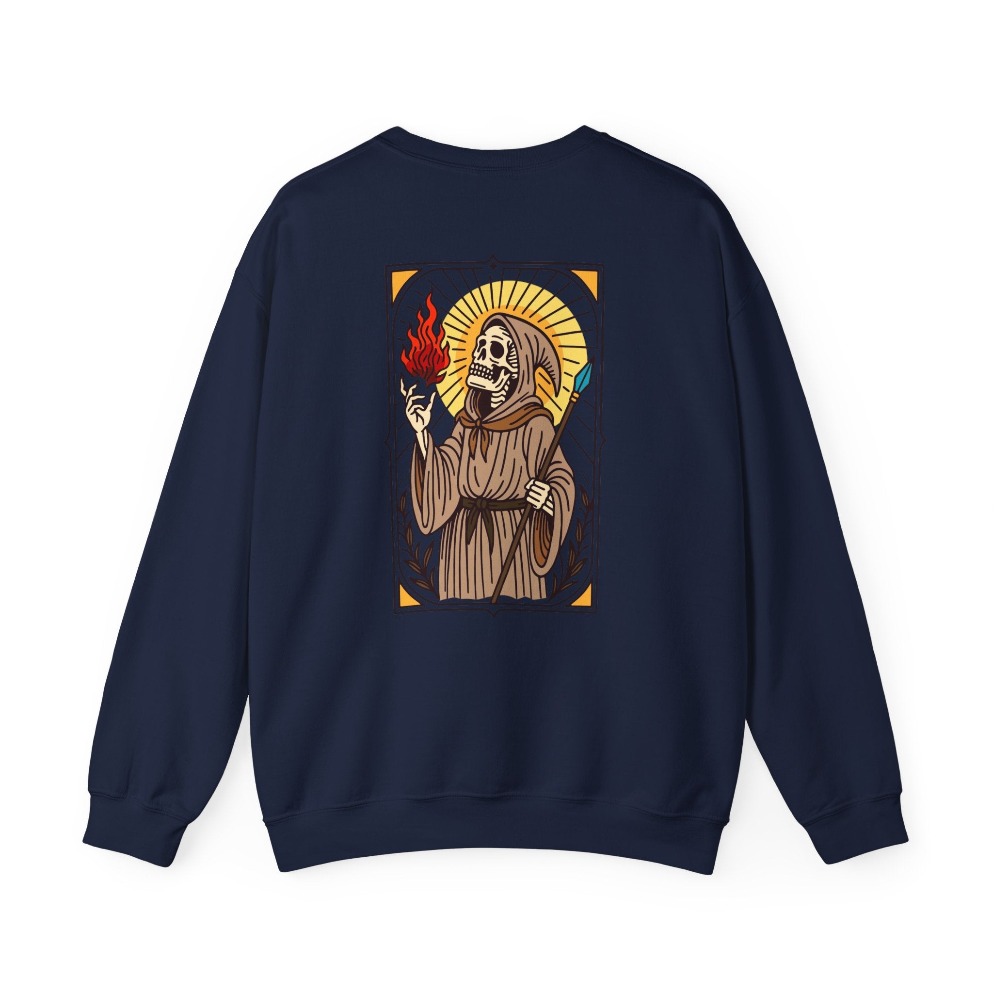 Gothic Illustrative Unisex Sweatshirt - The Wizard