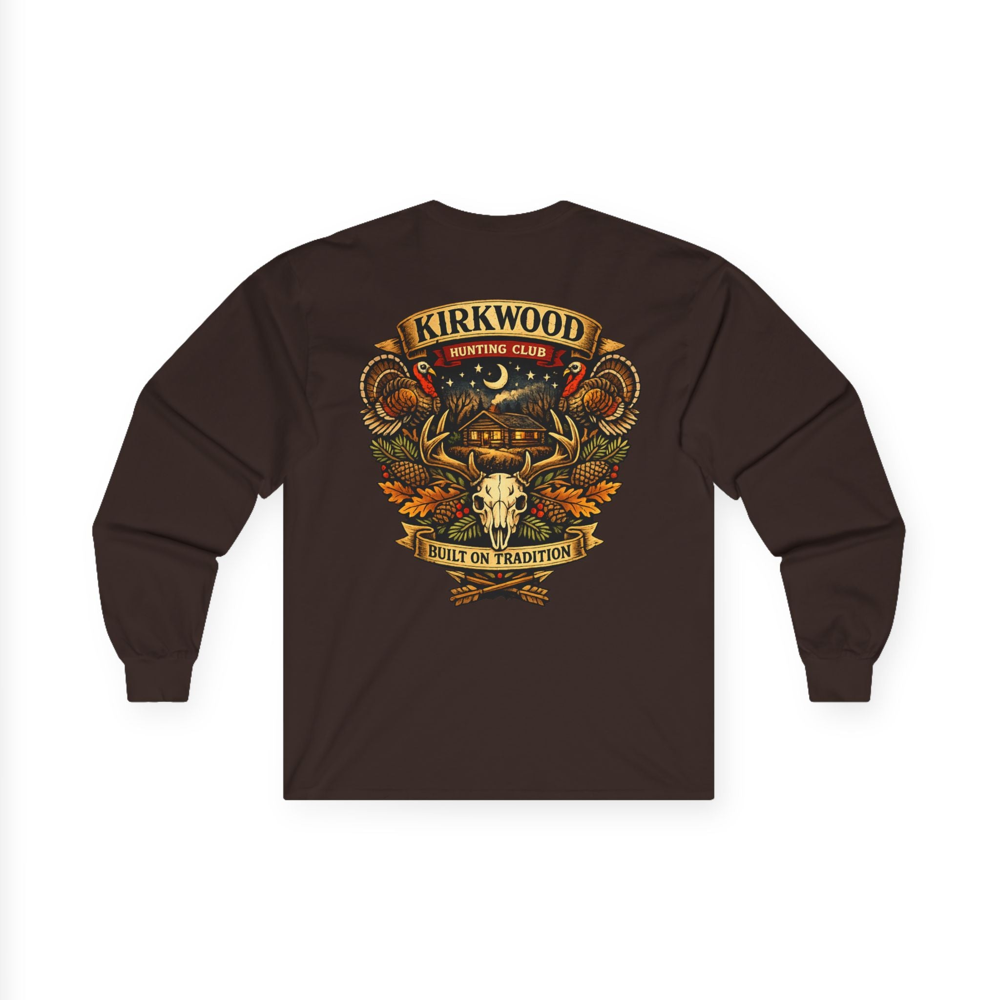 Kirkwood Hunting Club Long Sleeve Tee — ' Built on Tradition'