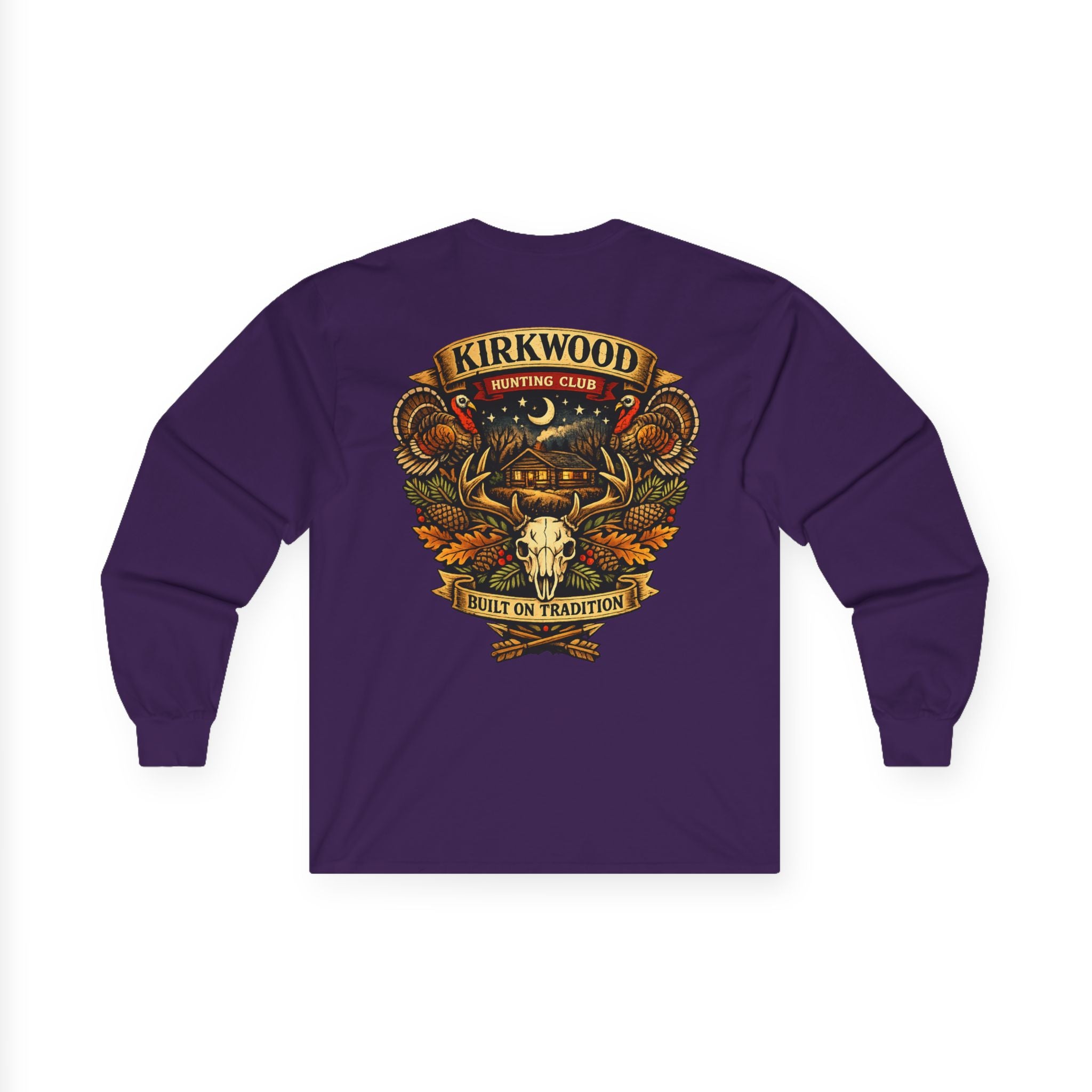 Kirkwood Hunting Club Long Sleeve Tee — ' Built on Tradition'