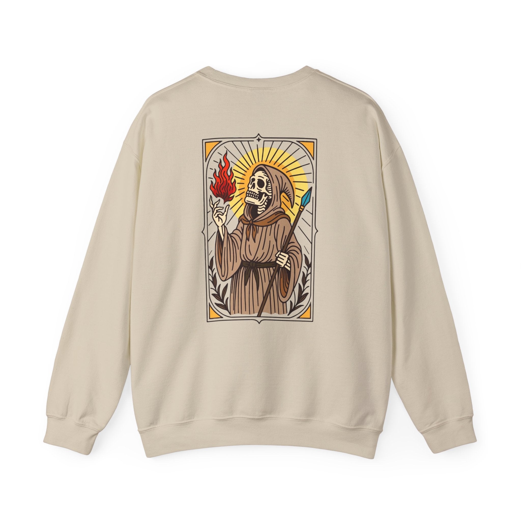 Gothic Illustrative Unisex Sweatshirt - The Wizard