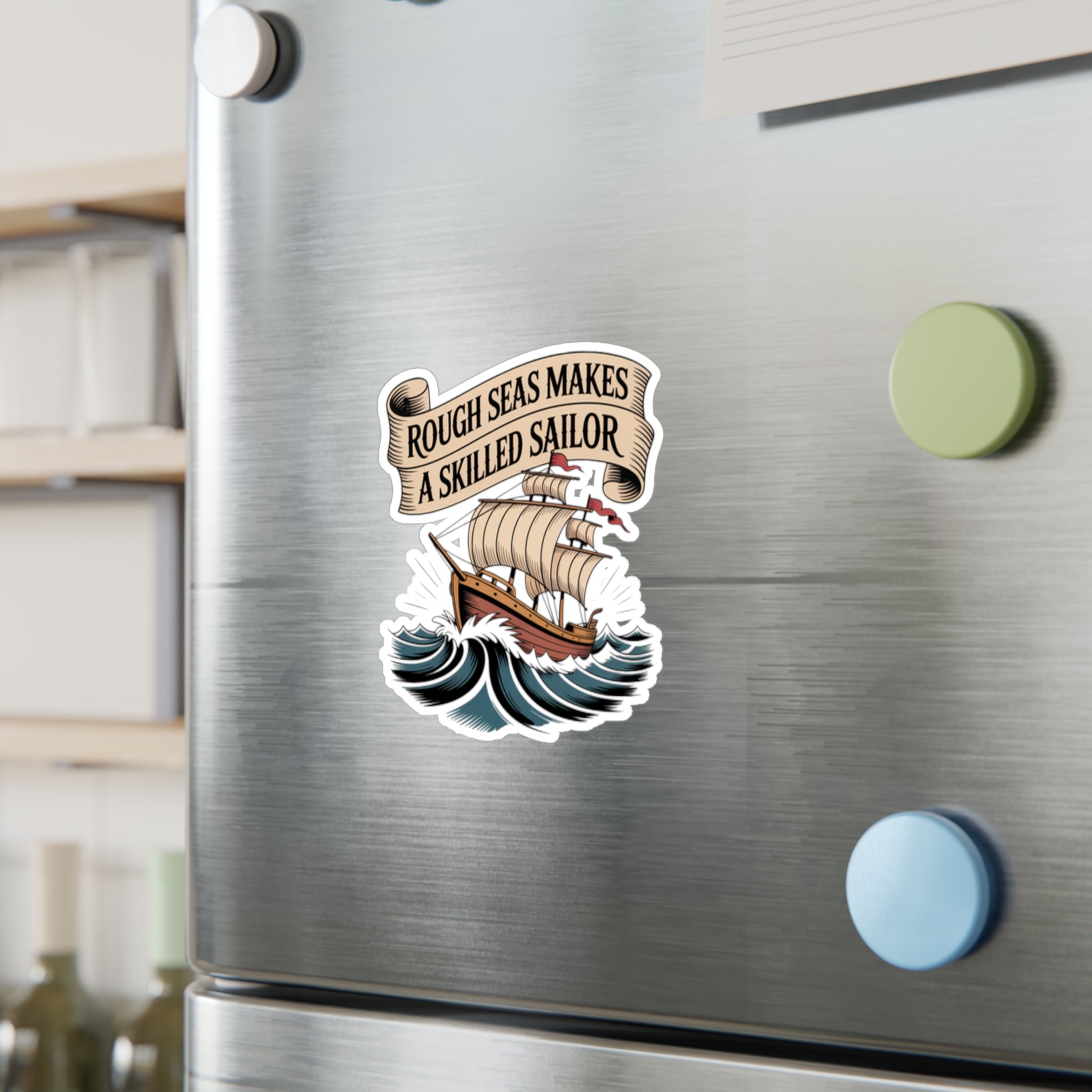 Rough Seas Vinyl Decal