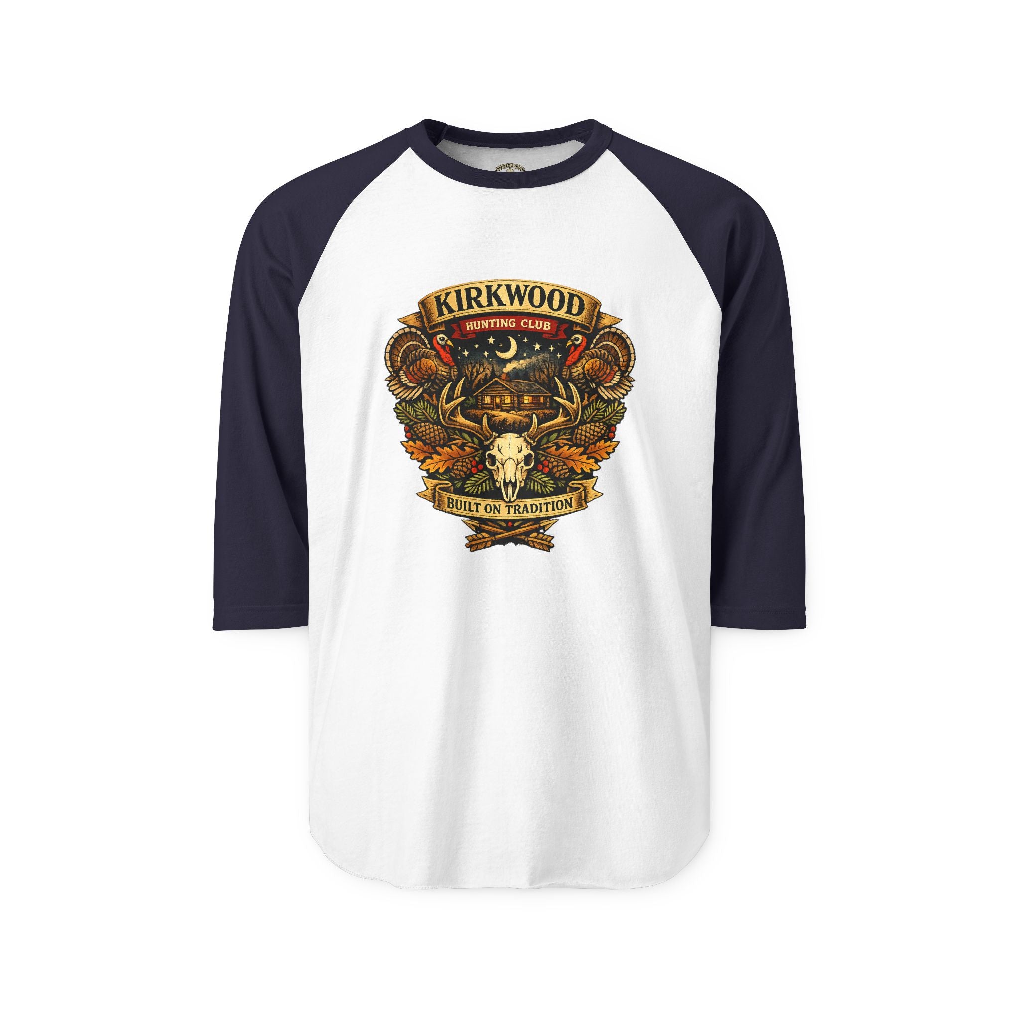 Kirkwood Vintage Skull Raglan Shirt