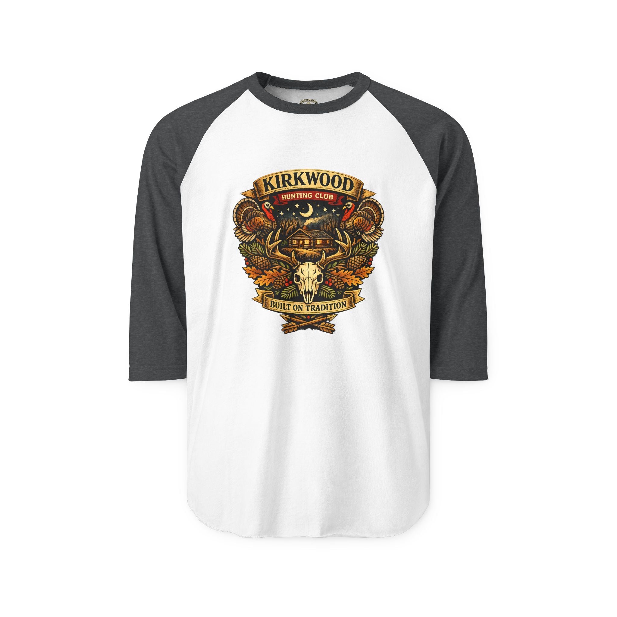 Kirkwood Vintage Skull Raglan Shirt
