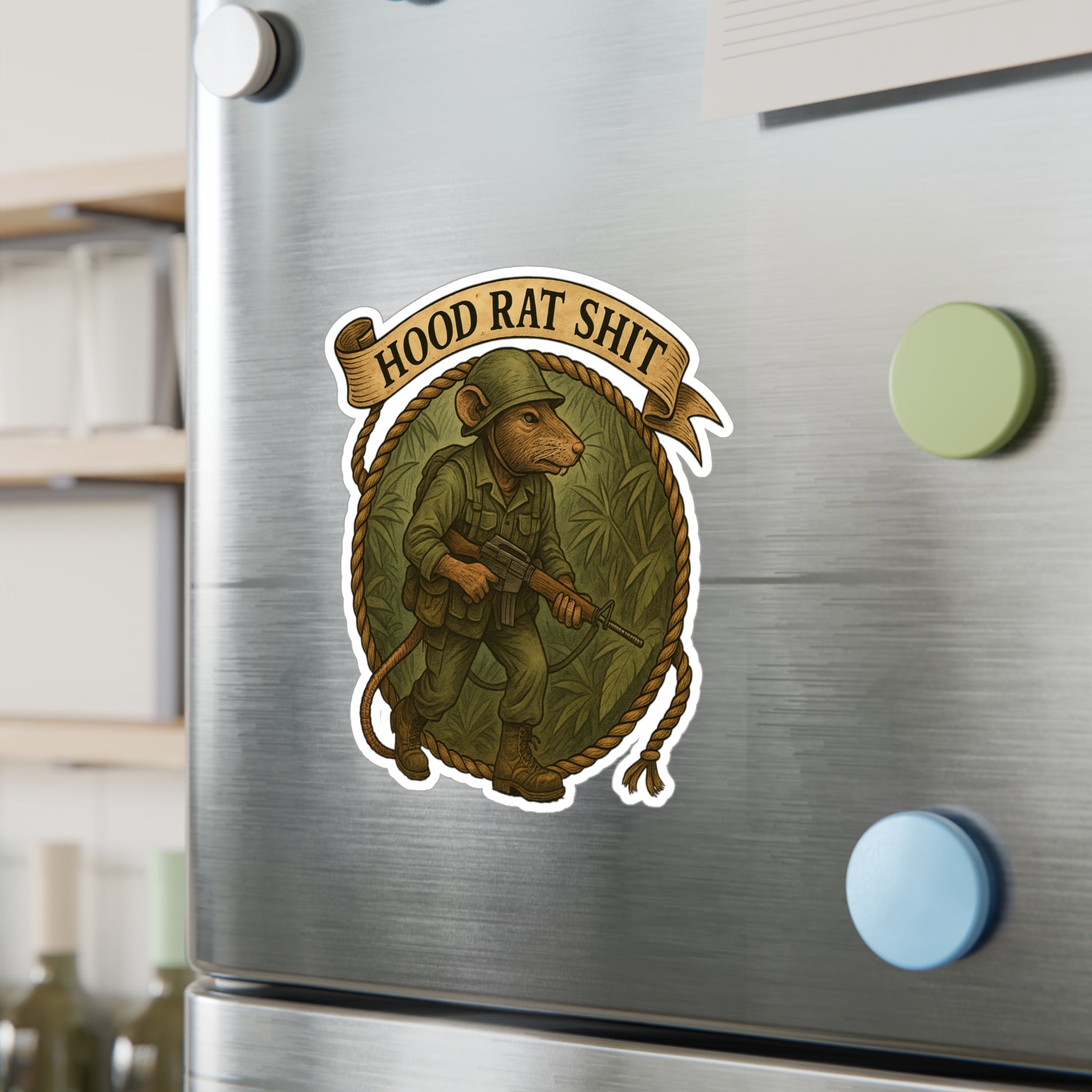 Hood Rat Shit Vinyl Decal