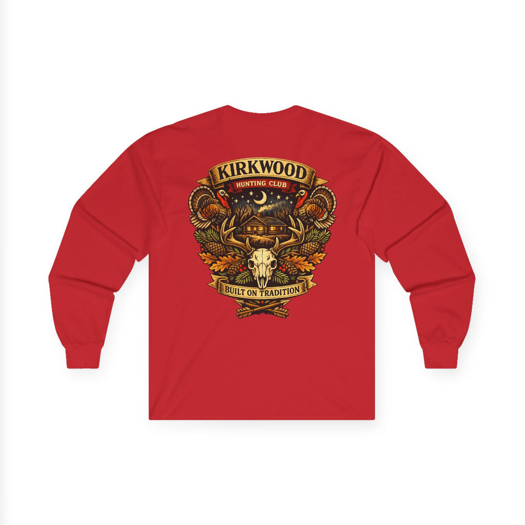 Kirkwood Hunting Club Long Sleeve Tee — ' Built on Tradition'