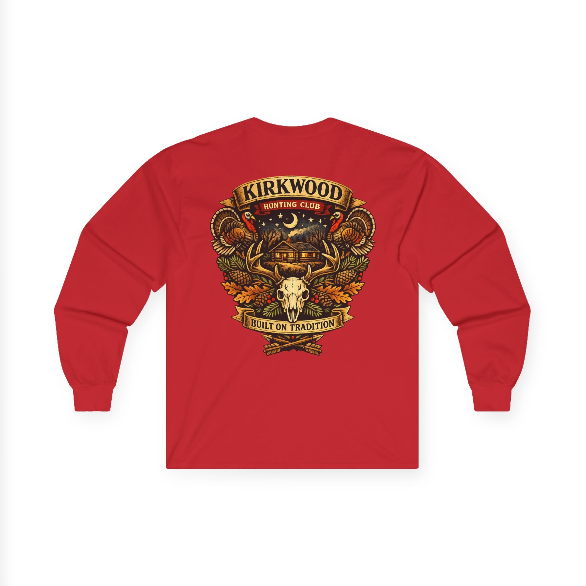 Kirkwood Hunting Club Long Sleeve Tee — ' Built on Tradition'