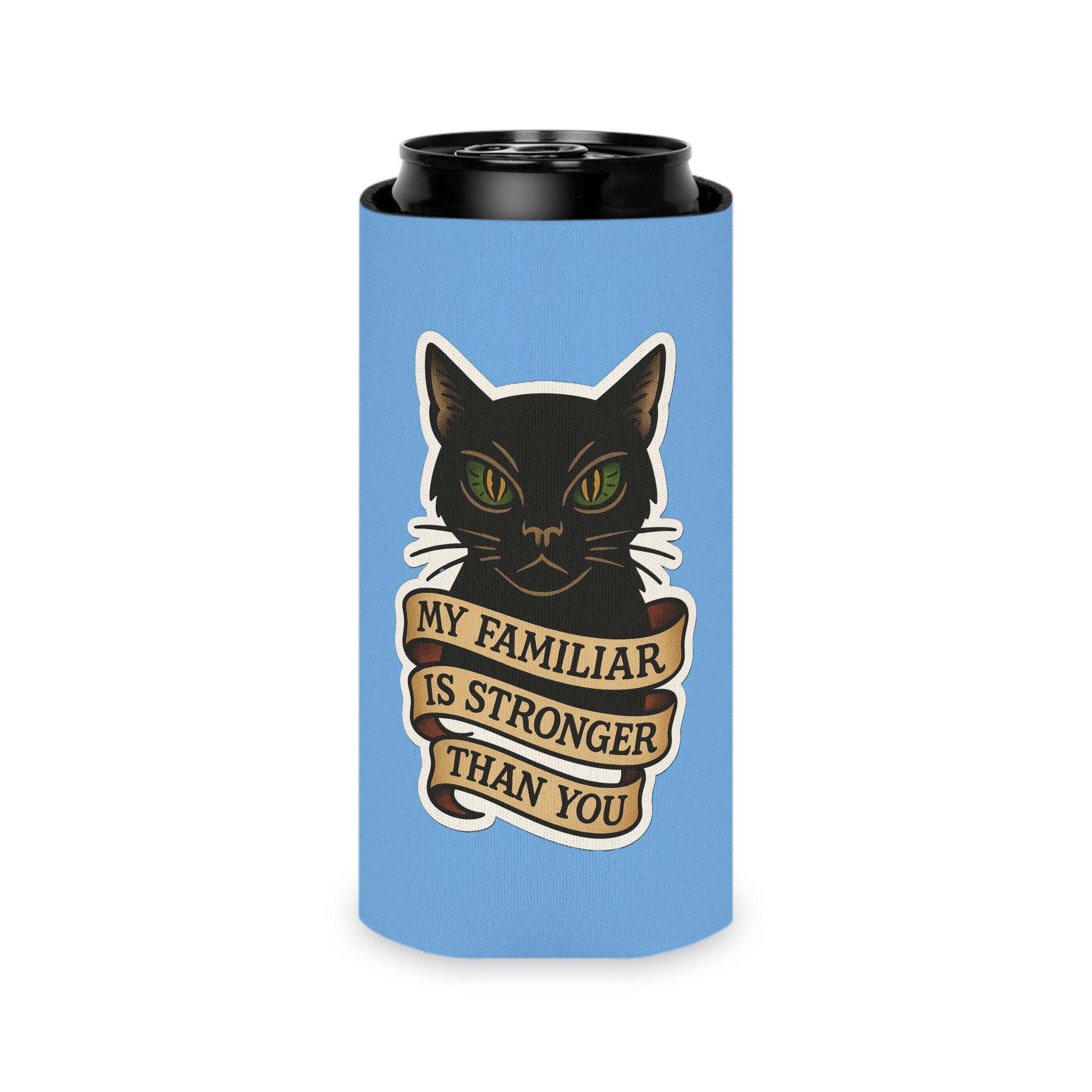 My Familiar Is Stronger Than You Koozie