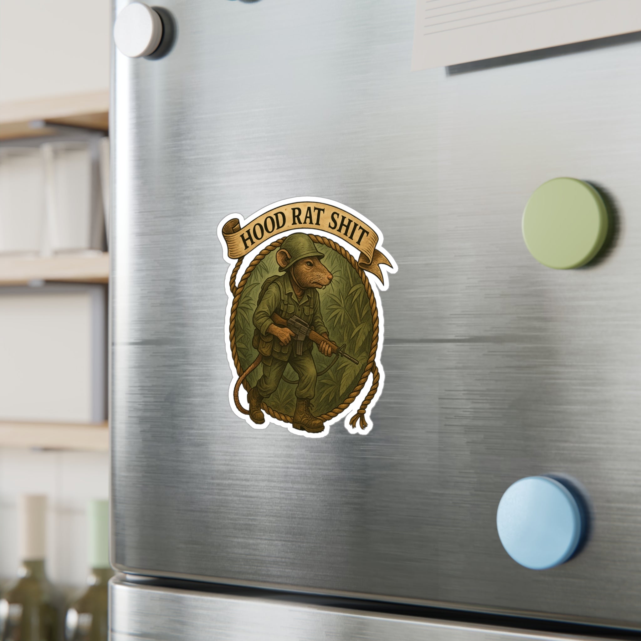 Hood Rat Shit Vinyl Decal