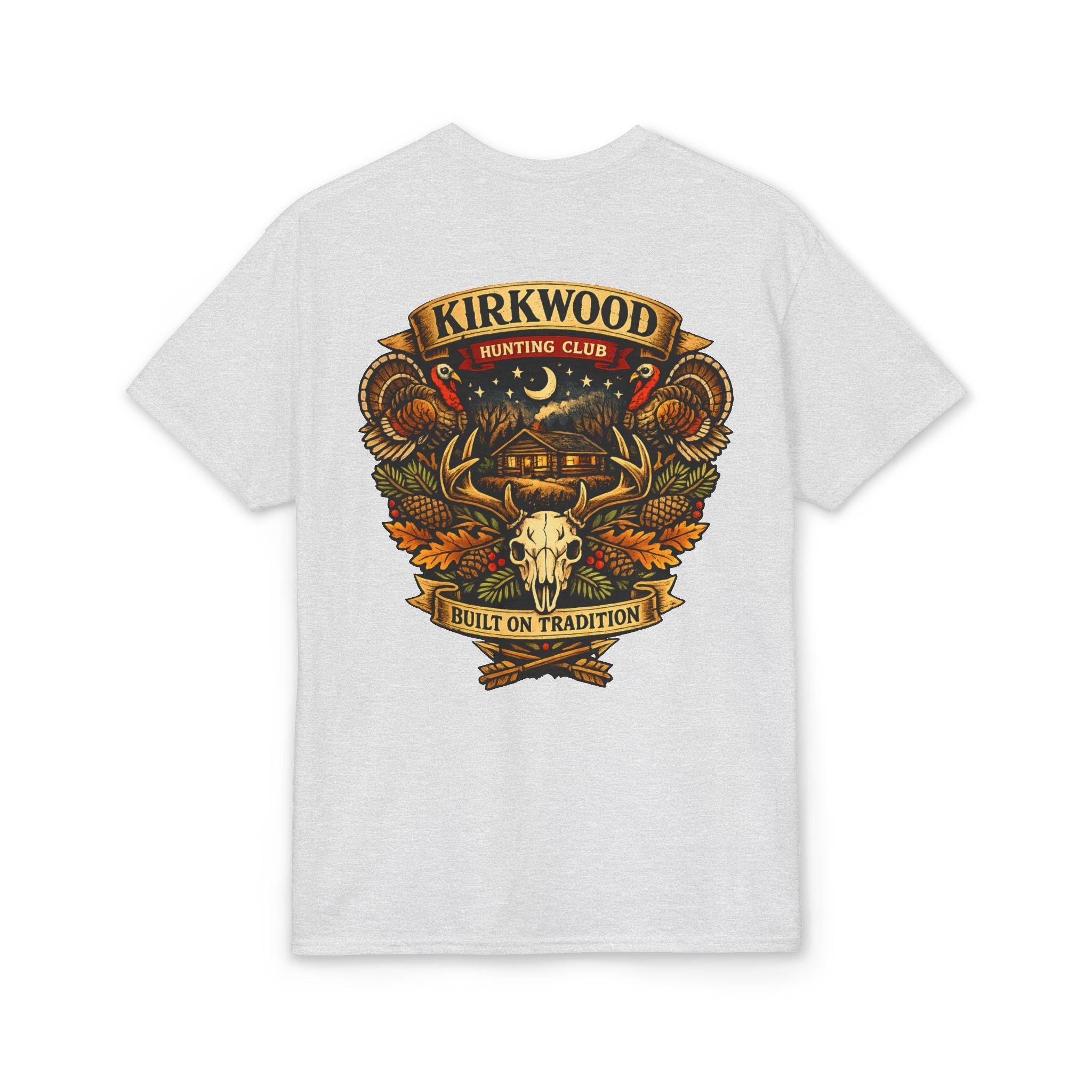 Kirkwood Hunting Club Dryfit — 'Built on Tradition' Graphic