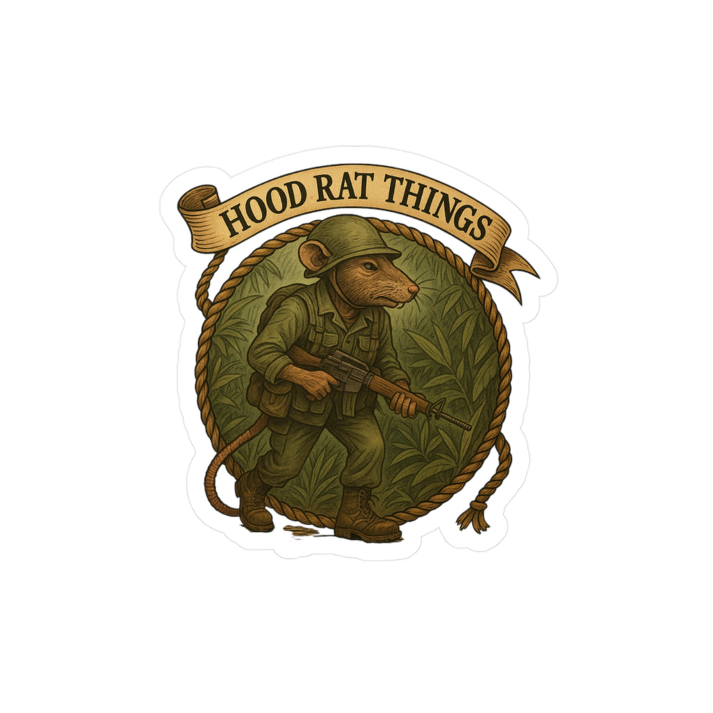 Hood Rat Things Vinyl Decal