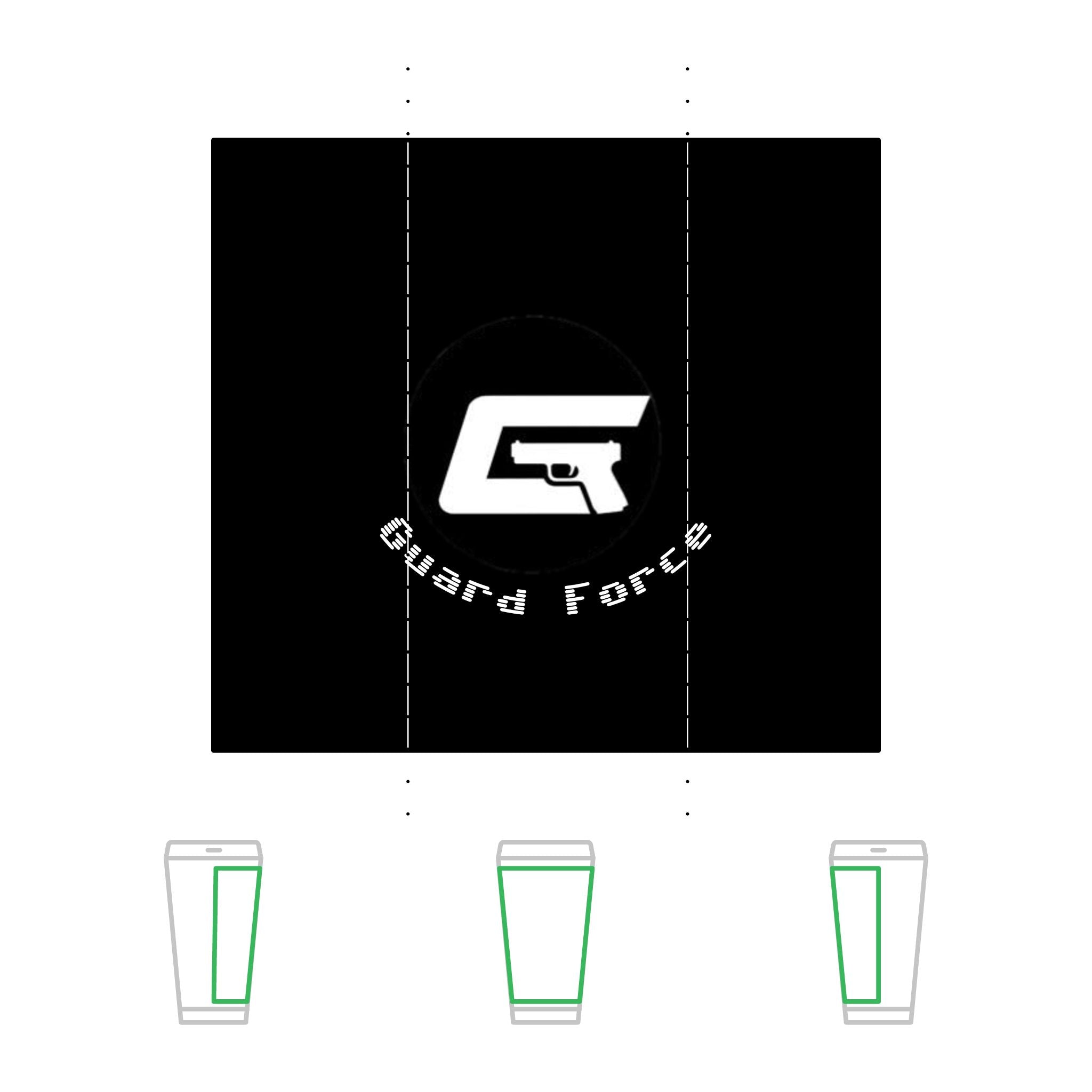 2ND MEF Guard Force Engraved 20oz Tumbler