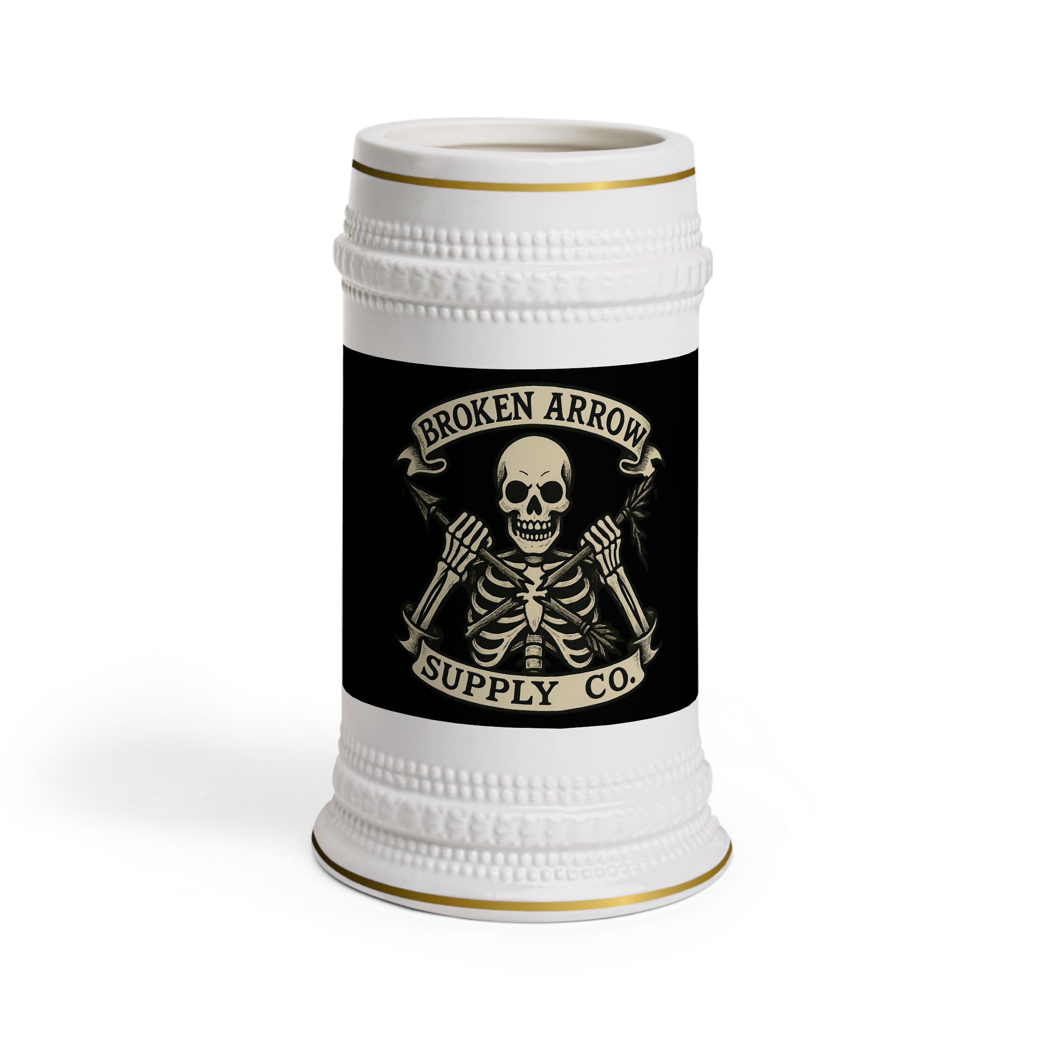 Broken Arrow Supply Co. Beer Stein Mug