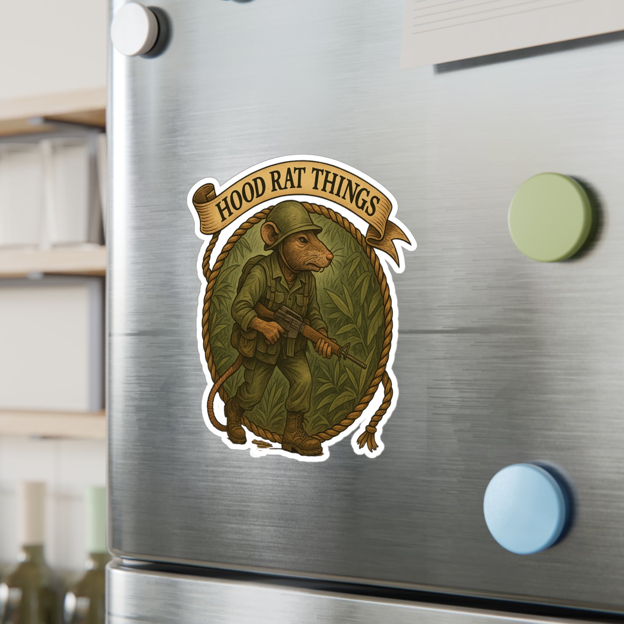 Hood Rat Things Vinyl Decal