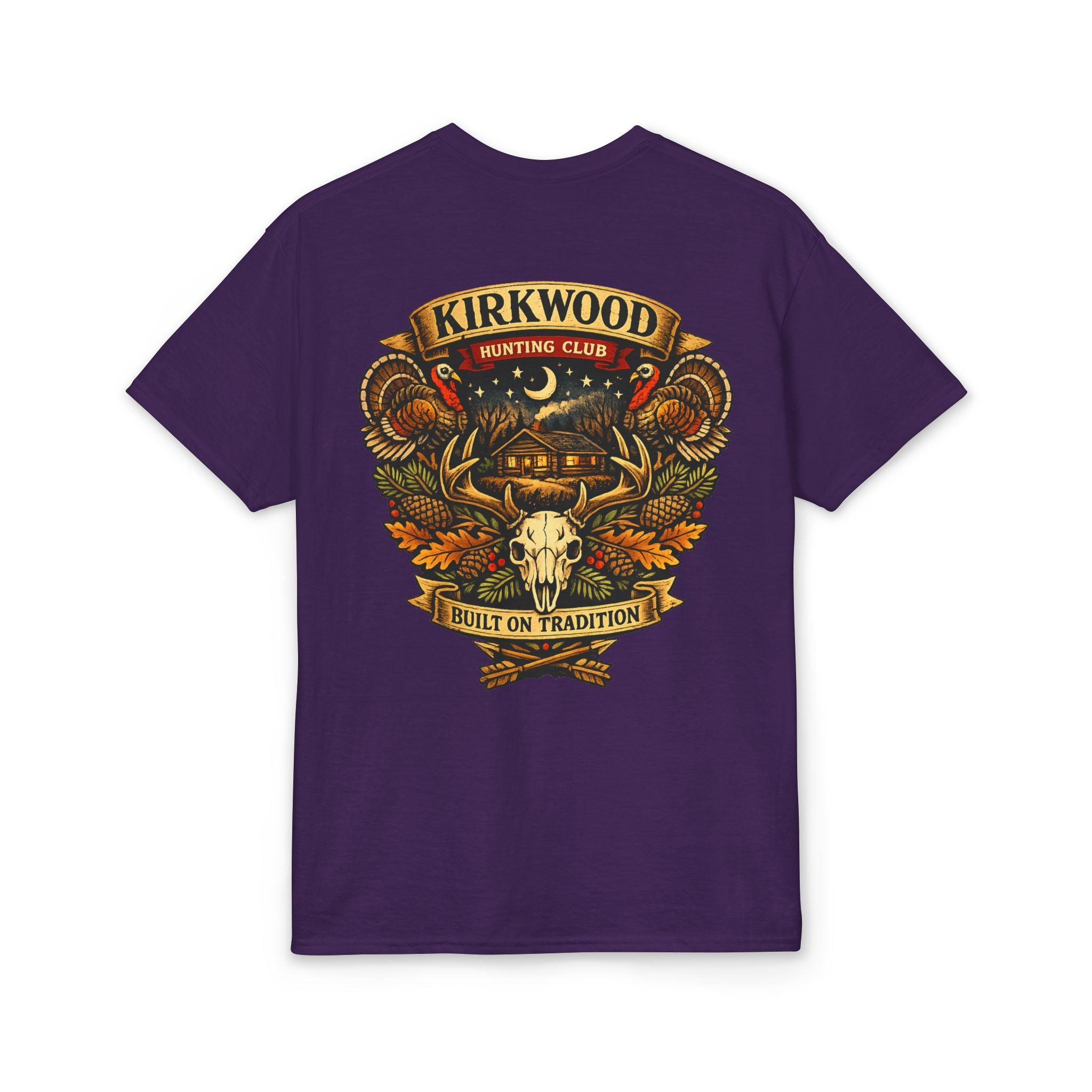 Kirkwood Hunting Club Dryfit — 'Built on Tradition' Graphic