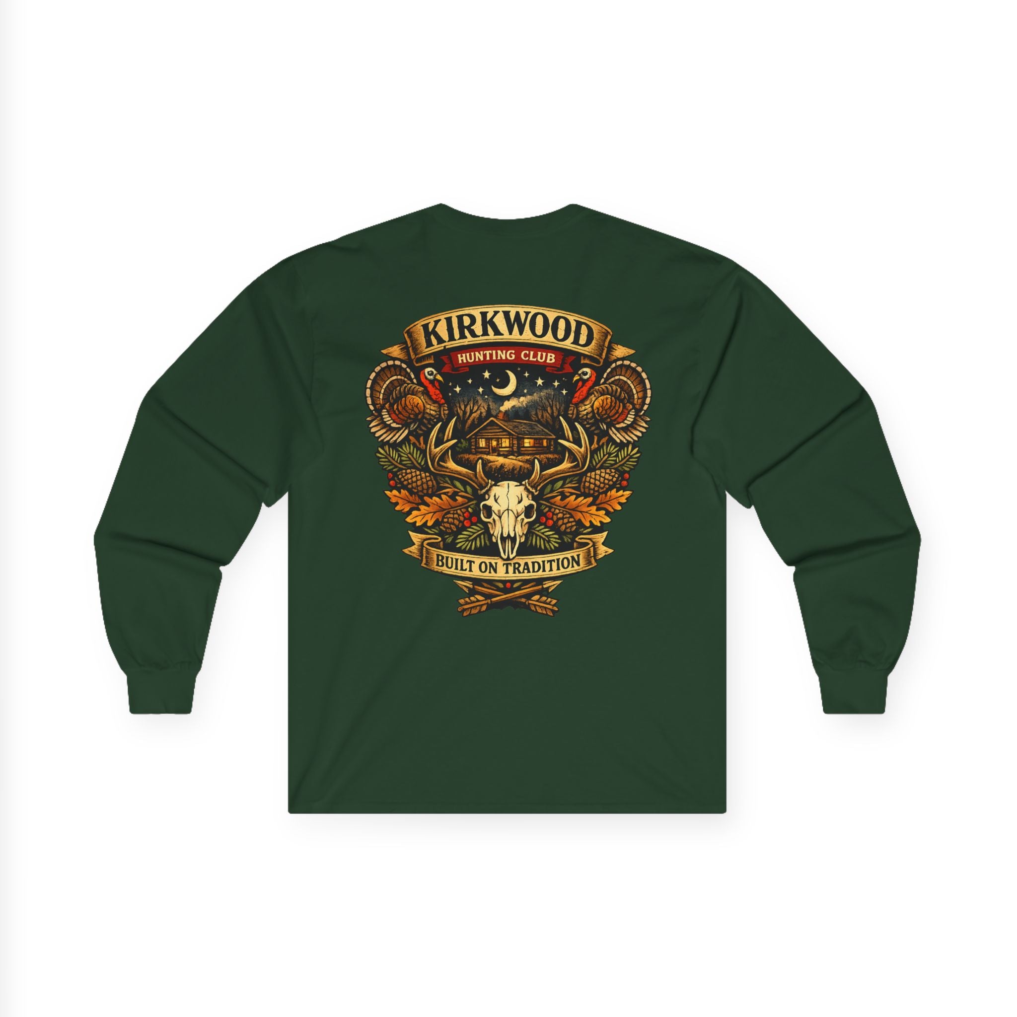 Kirkwood Hunting Club Long Sleeve Tee — ' Built on Tradition'