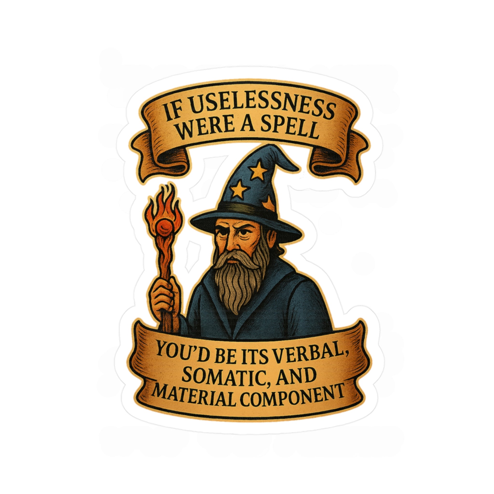 If Uselessness Were a Spell Vinyl Decal