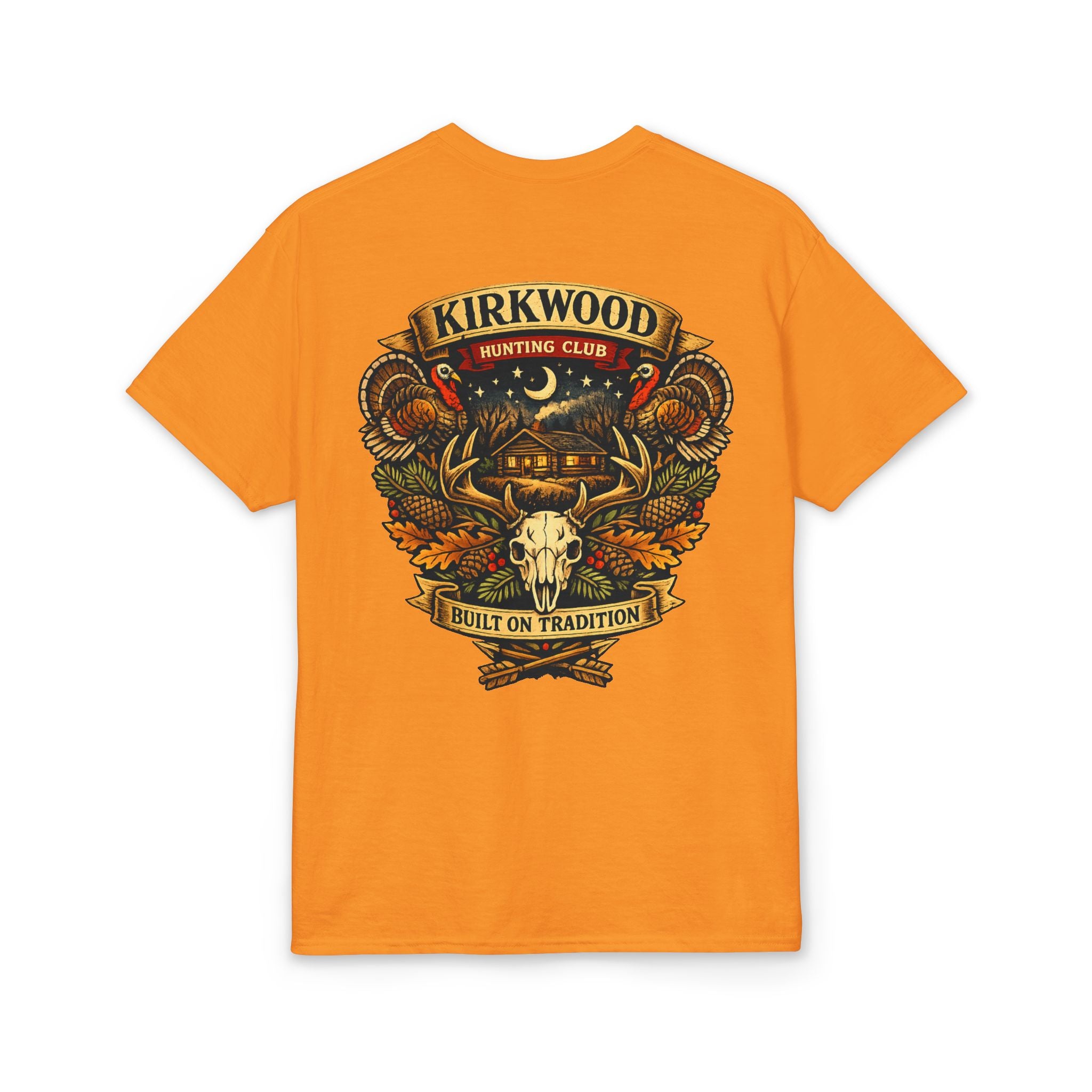 Kirkwood Hunting Club Dryfit — 'Built on Tradition' Graphic