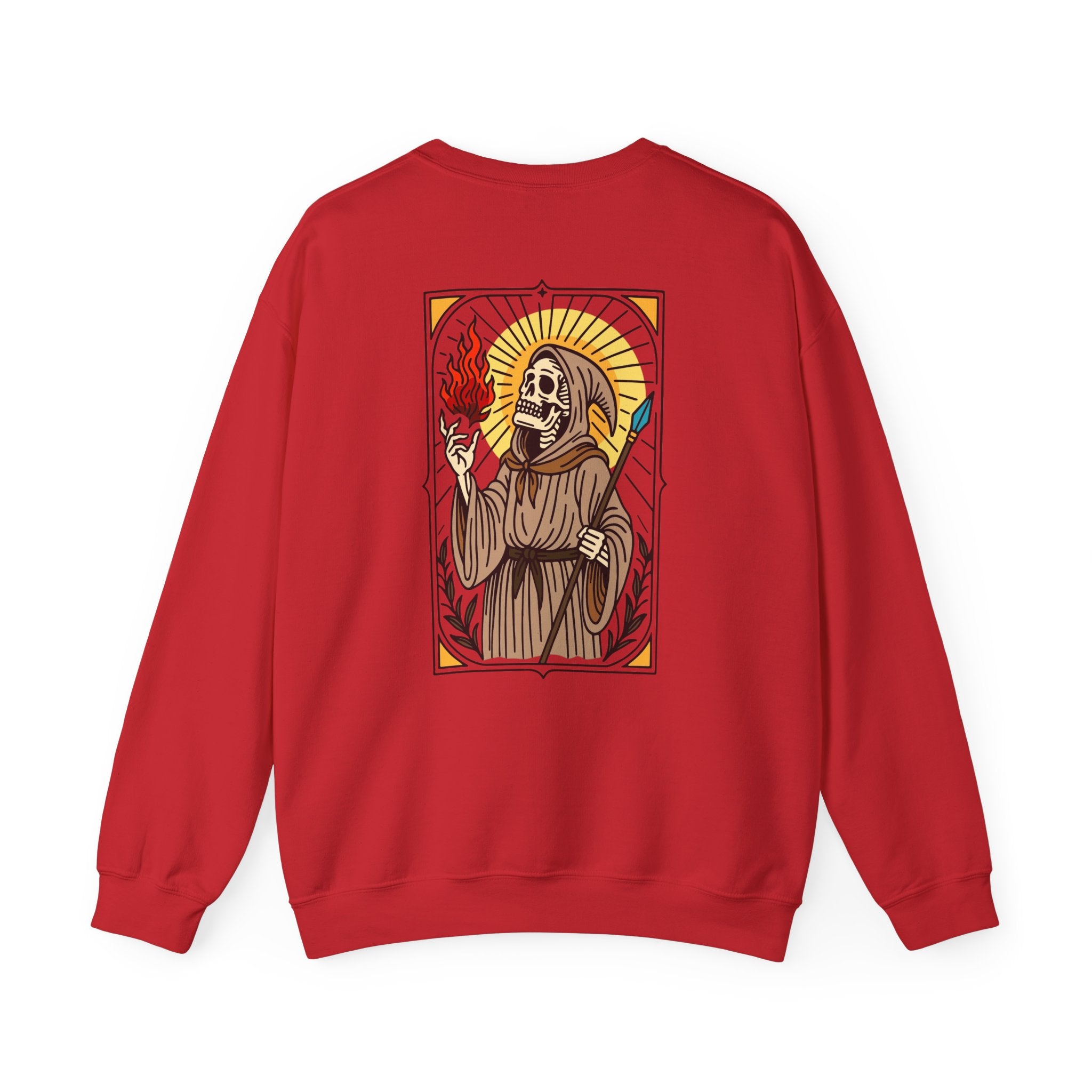 Gothic Illustrative Unisex Sweatshirt - The Wizard