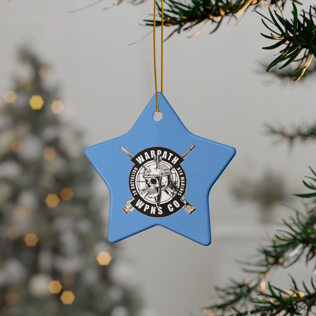 2/8 Warpath Weapons Co. Ceramic Ornament