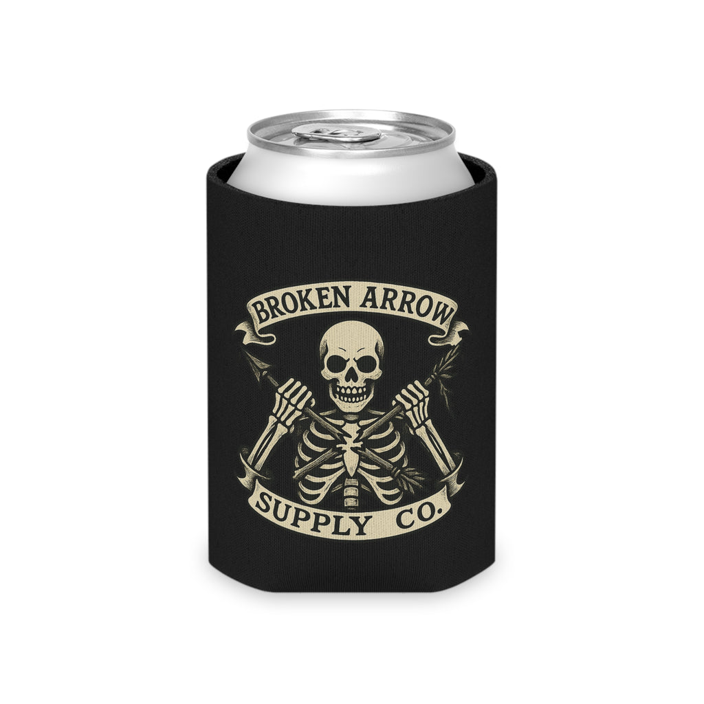 Skull & Crossbones Can Cooler - Broken Arrow Supply Co.