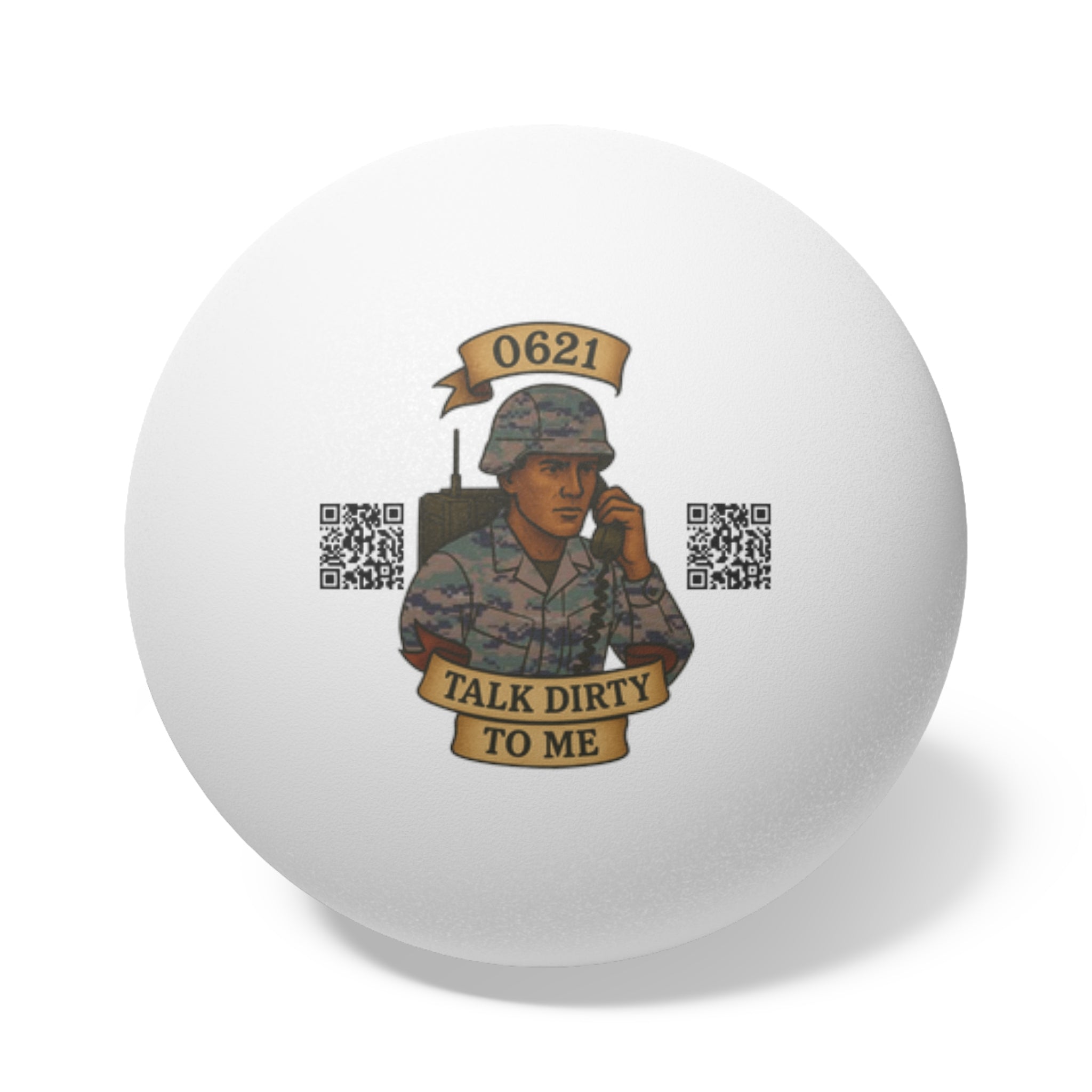 0621 Talk Dirty to Me Ping Pong Balls (6-Pack)