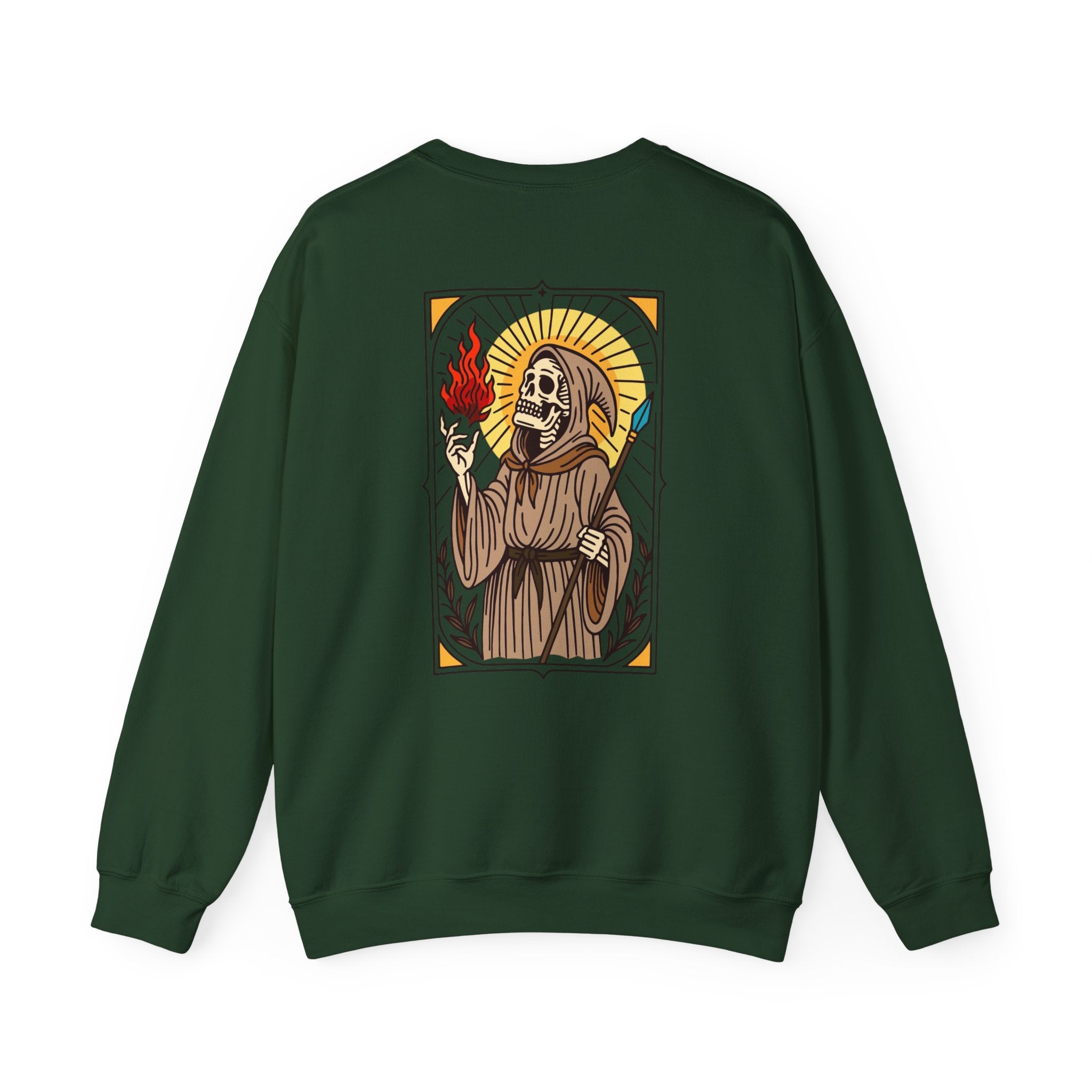 Gothic Illustrative Unisex Sweatshirt - The Wizard