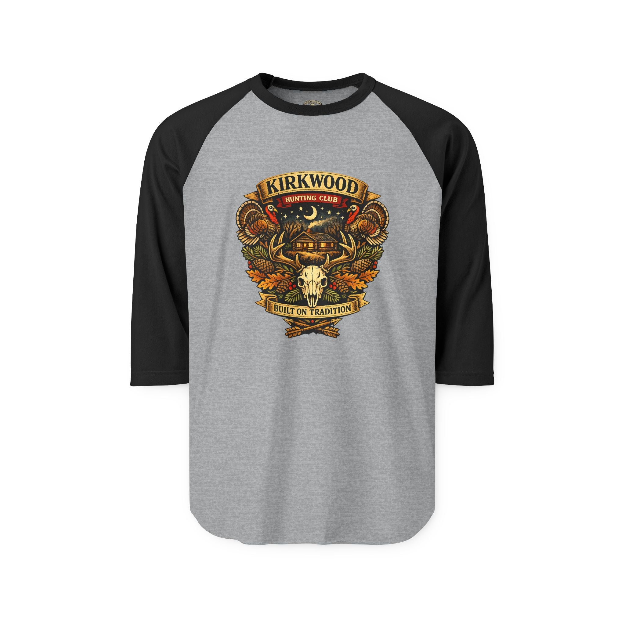 Kirkwood Vintage Skull Raglan Shirt